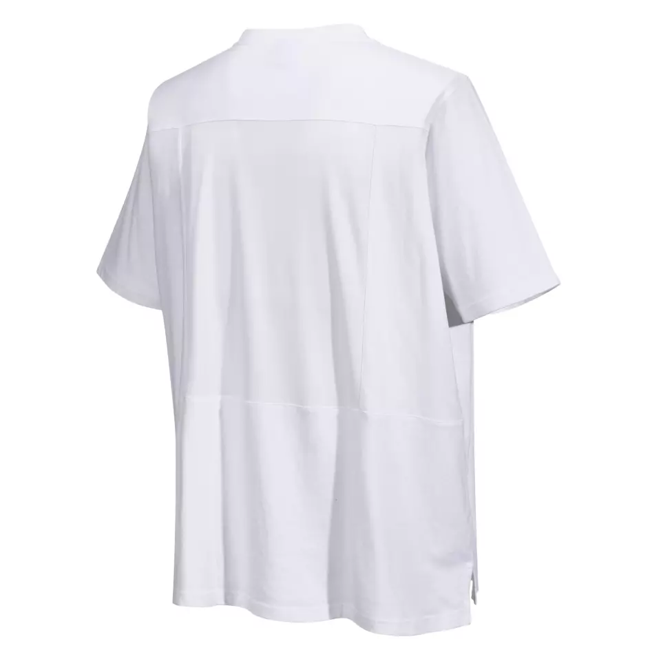 Portwest C195WHR, Cotton MeshAir Pro T-Shirt S/S, White, image 4, gallery thumbnail