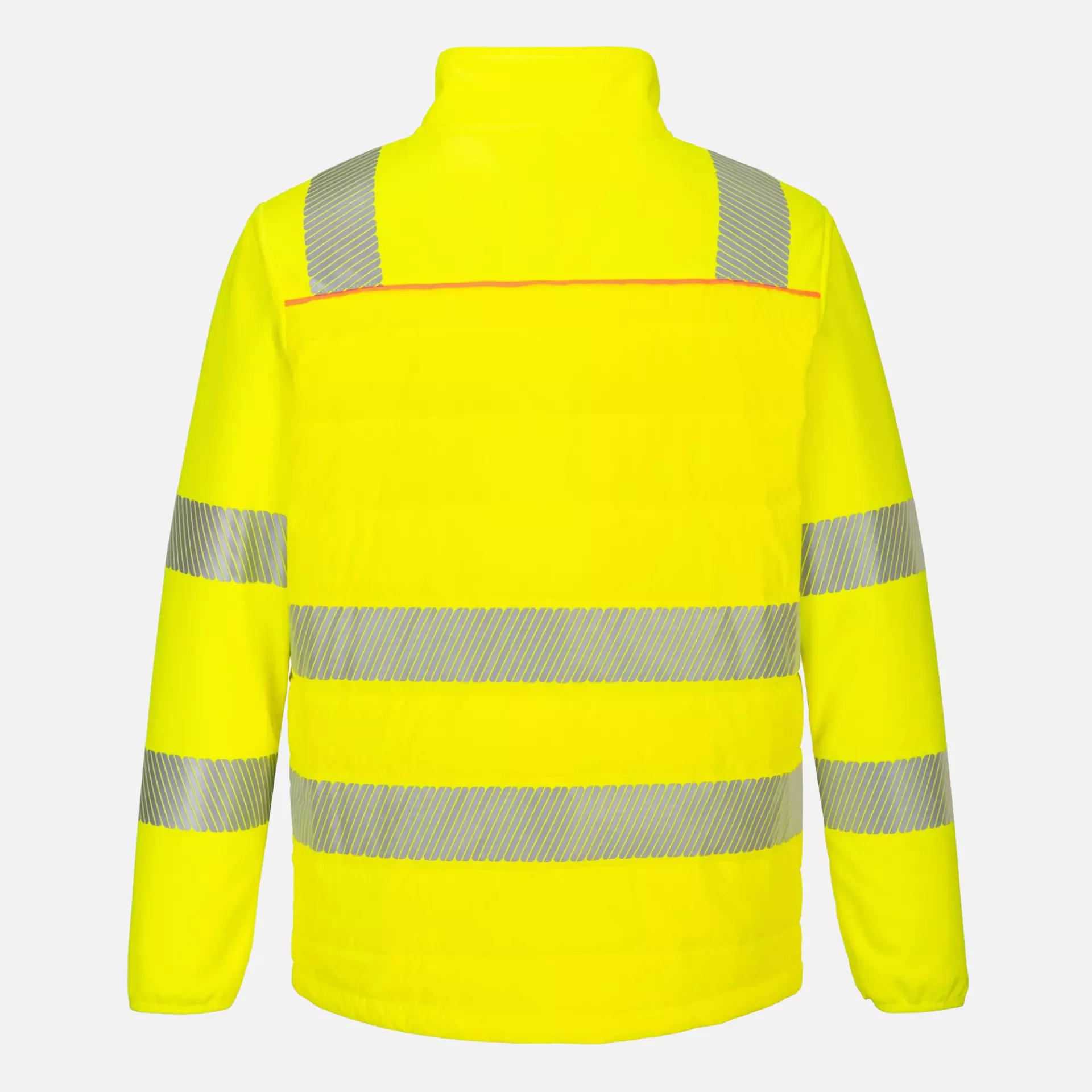 Portwest DX473YBR, DX4 Hi-Vis Hybrid Baffle Jacket, Yellow/Black, image 2