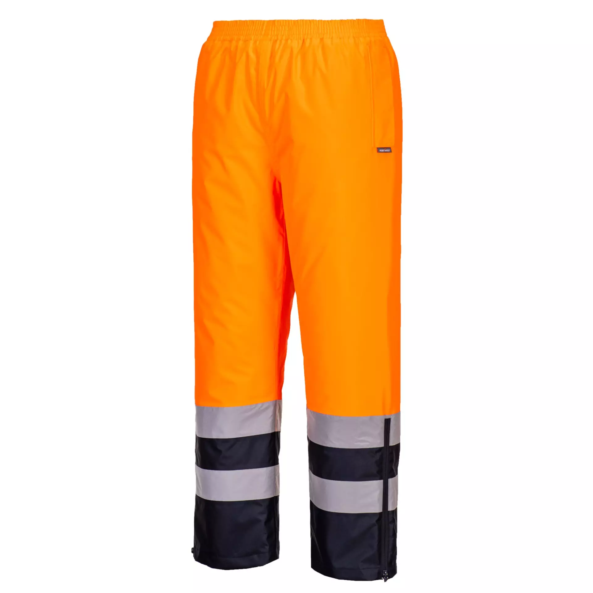 Portwest S598ONR, Warnschutz-Winterhose, Orange/Marine, image 2