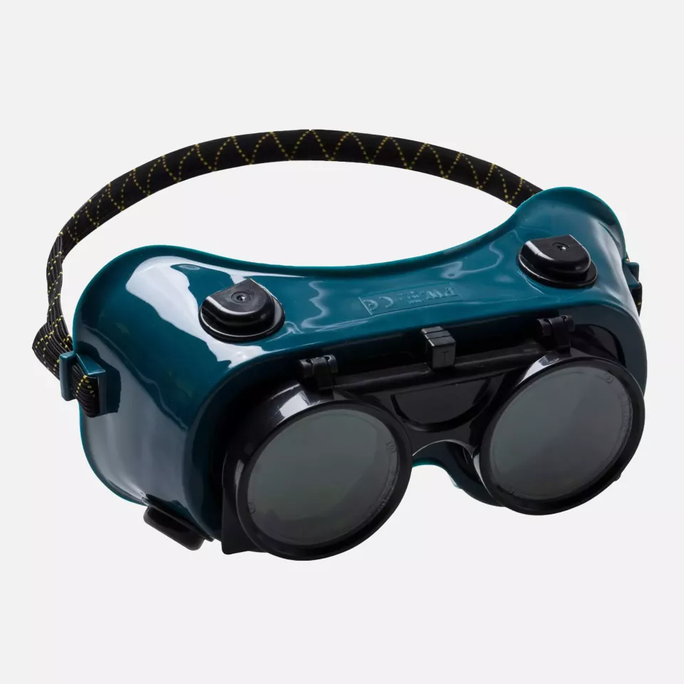 Portwest PW60BGR, Gas Welding Goggles, Bottle Green, image 2, gallery thumbnail