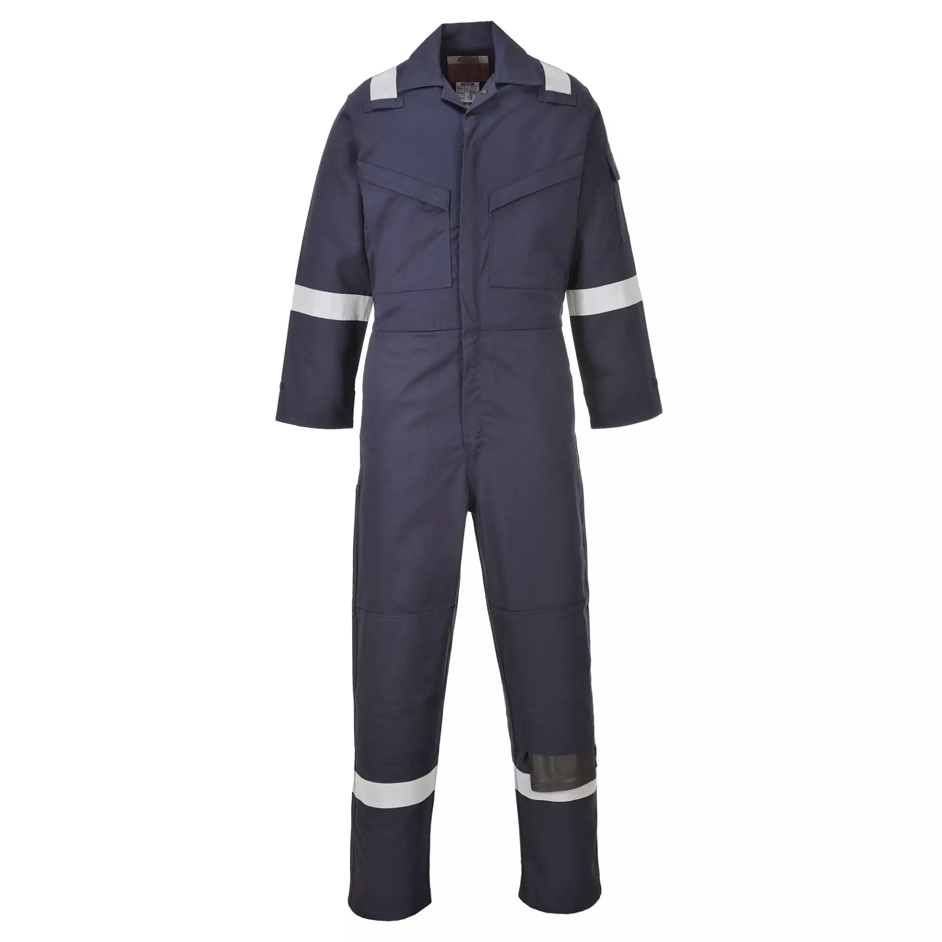 Portwest FF50NAR, Bizflame Work Aberdeen FR Coverall, Navy, image 1