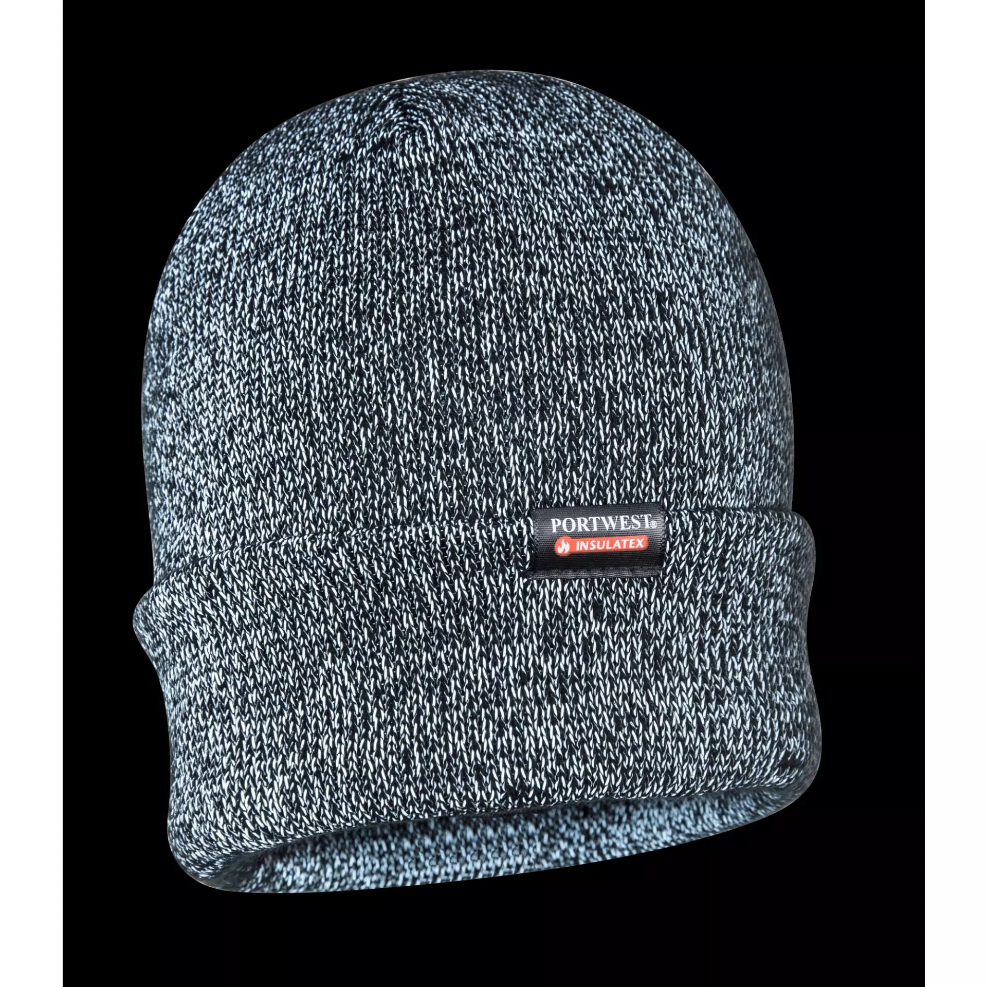 Portwest B026, Insulated Knit Reflective Yarn Beanie, image 4