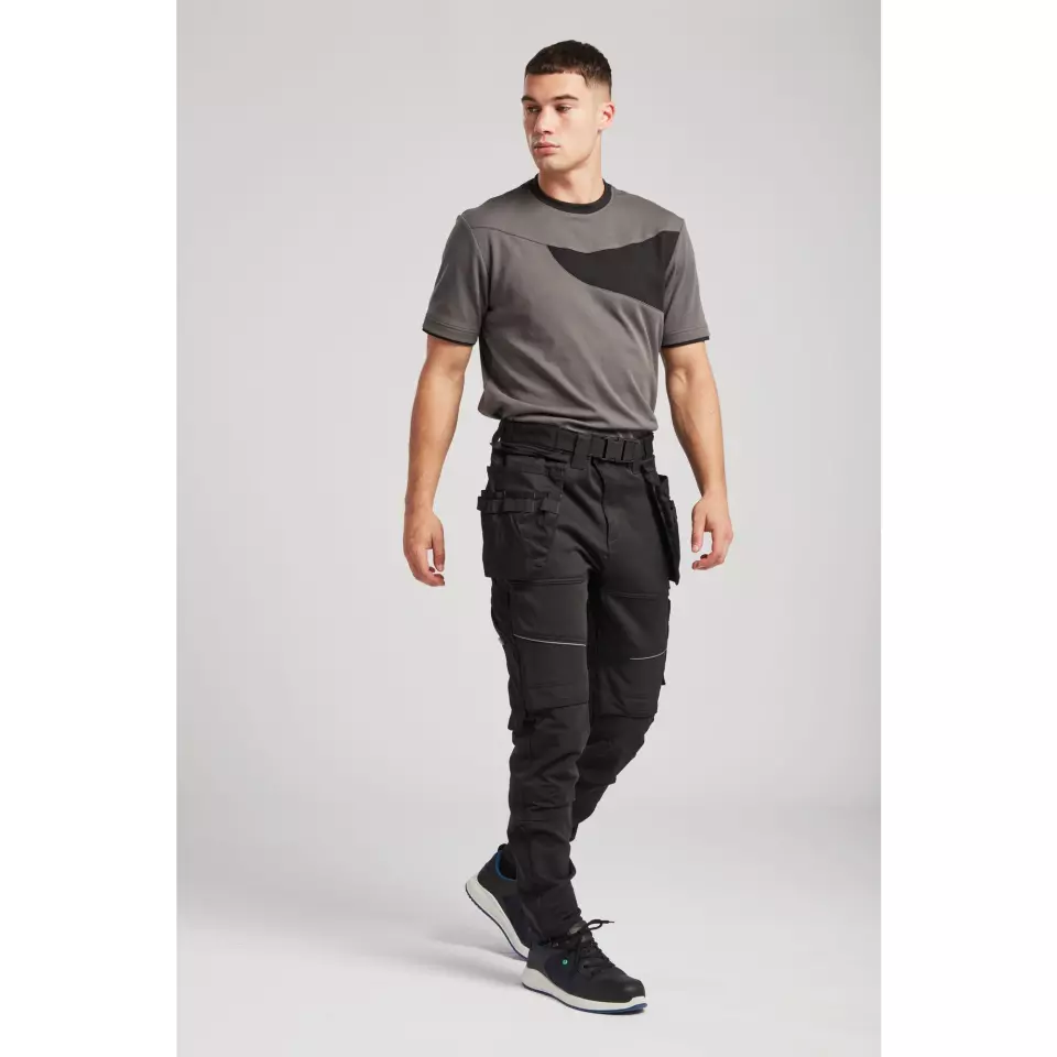 Portwest KX343BKR, KX3 Holster Jogger, Black, image 4, gallery thumbnail