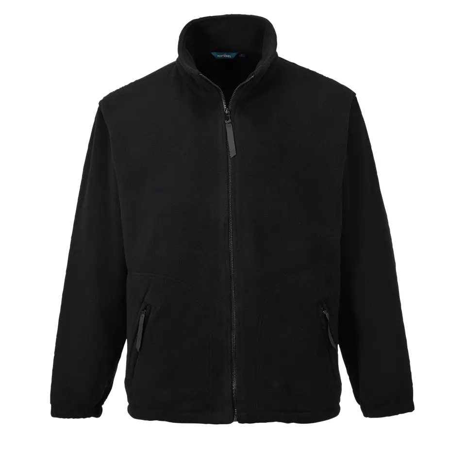 Portwest F400BKR, Argyll Heavy Fleece, Black, image 1, gallery thumbnail