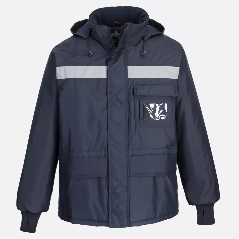 Portwest CS10NAR, ColdStore Jacket, Navy, image 1, gallery thumbnail