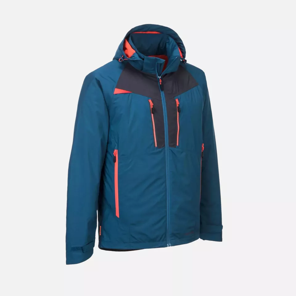 Portwest DX460MBR, DX4 Winter Jacket, Metro Blue, image 4, gallery thumbnail