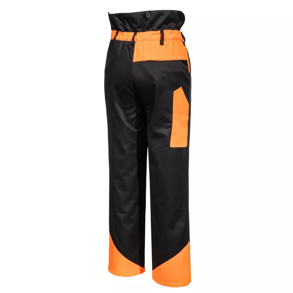 Portwest CH11BKR, Oak Chainsaw Trousers, Black, image 4, gallery thumbnail