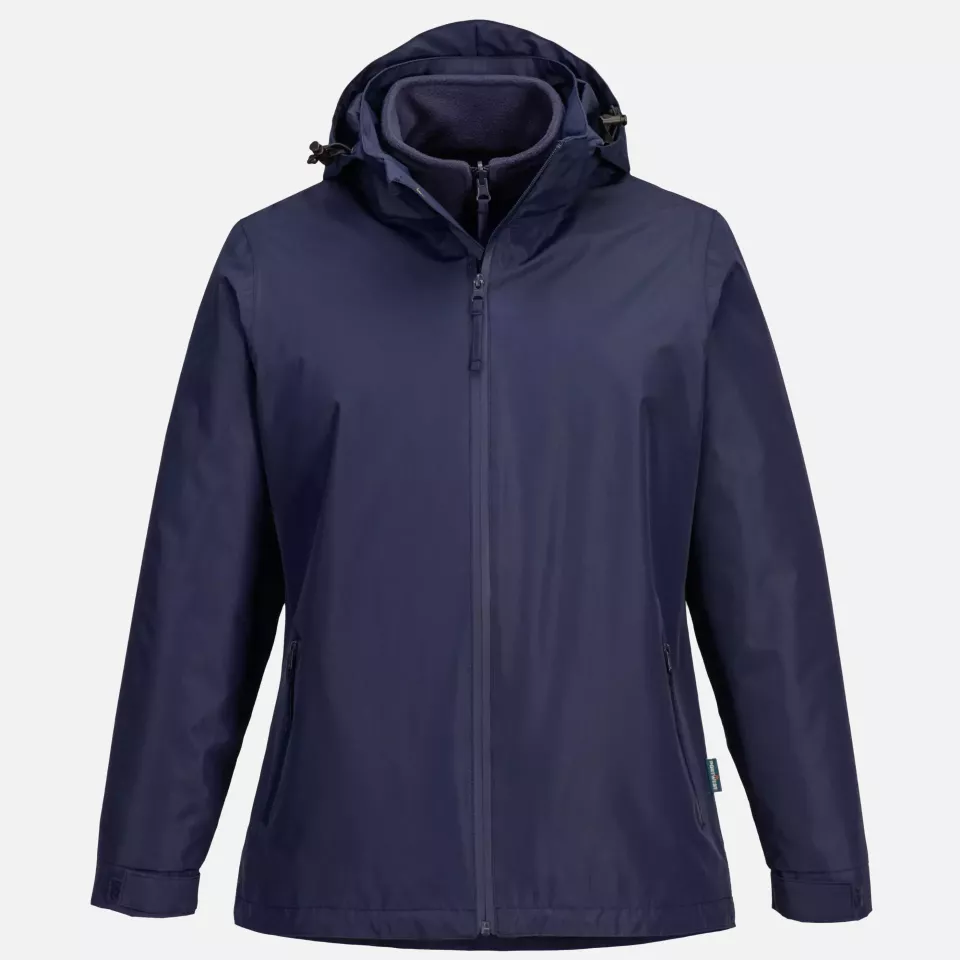 Portwest S574NAR, Women's 3-in-1 Jacket, Navy, image 1, gallery thumbnail