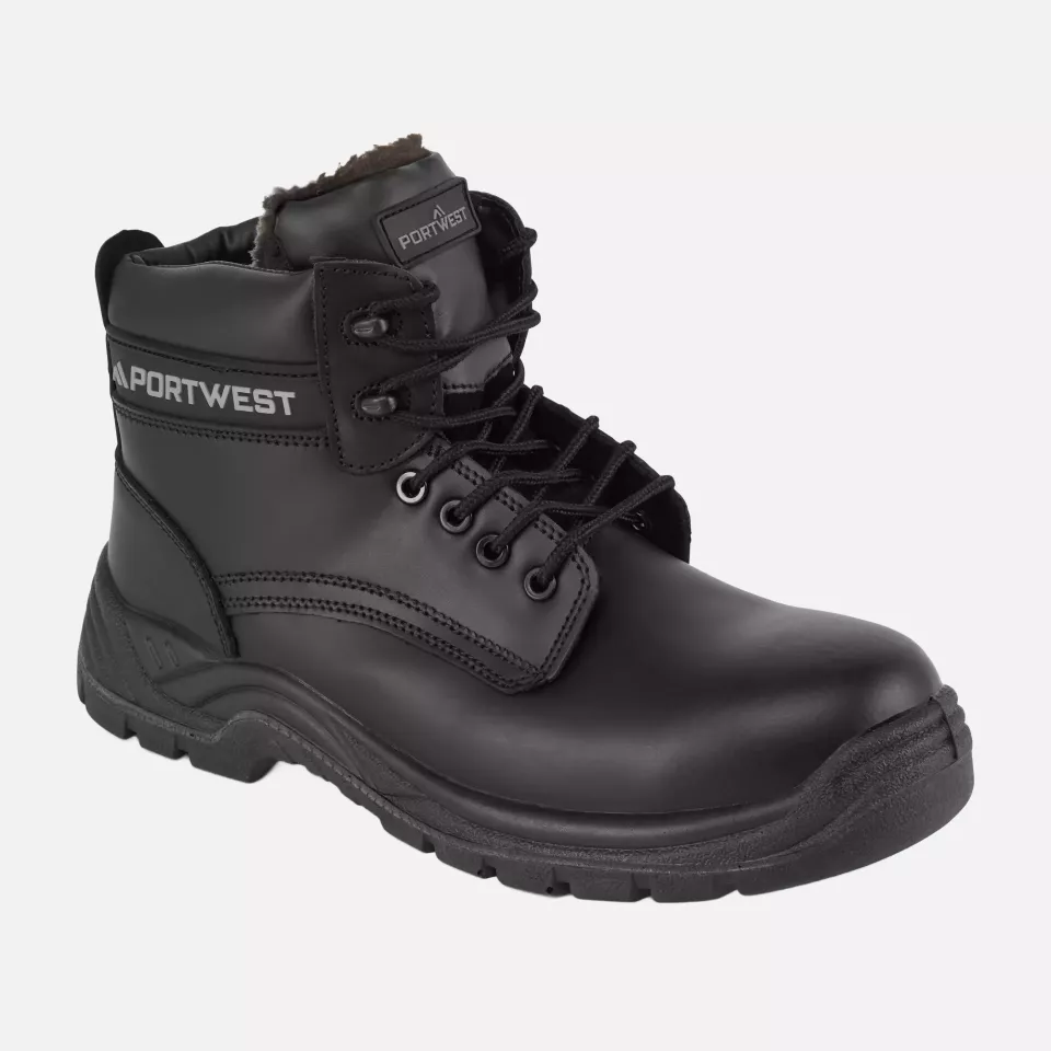 Portwest FC12BKR, Compositelite Fur Lined Thor Boot S3 CI, Black, image 4, gallery thumbnail