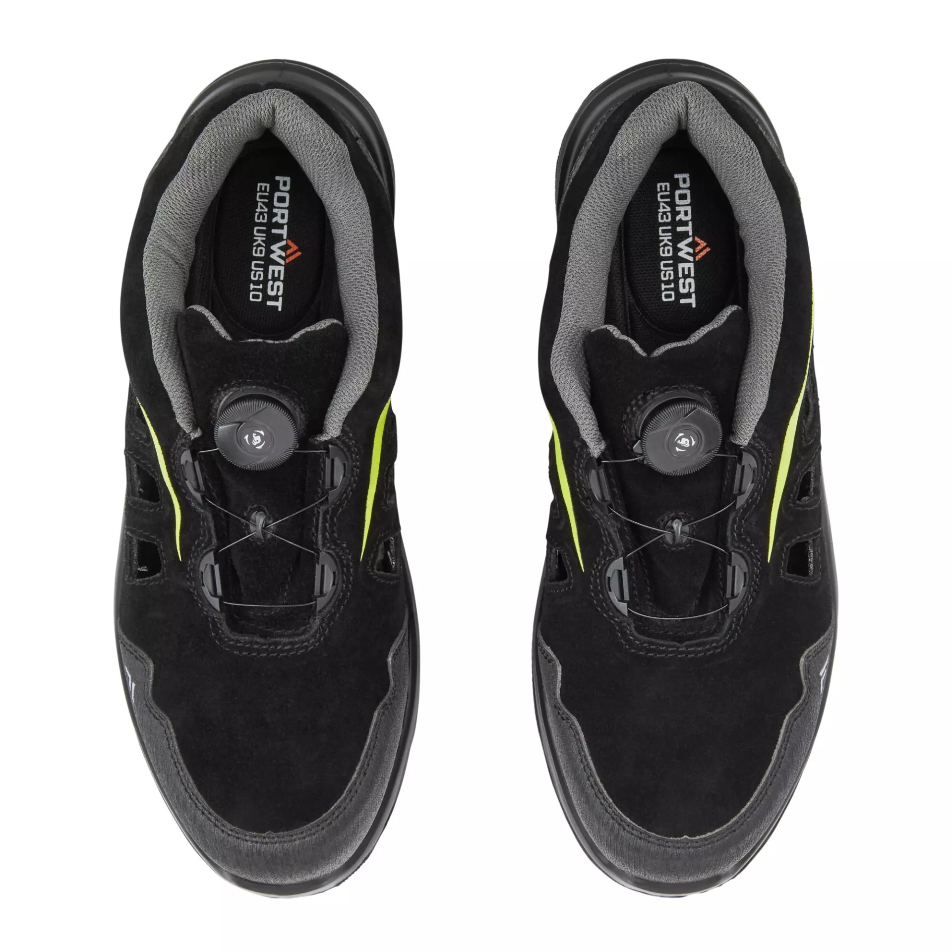 Portwest FE06BGN, Composite Sandal S1 ESD SR FO, Black/Green, image 3