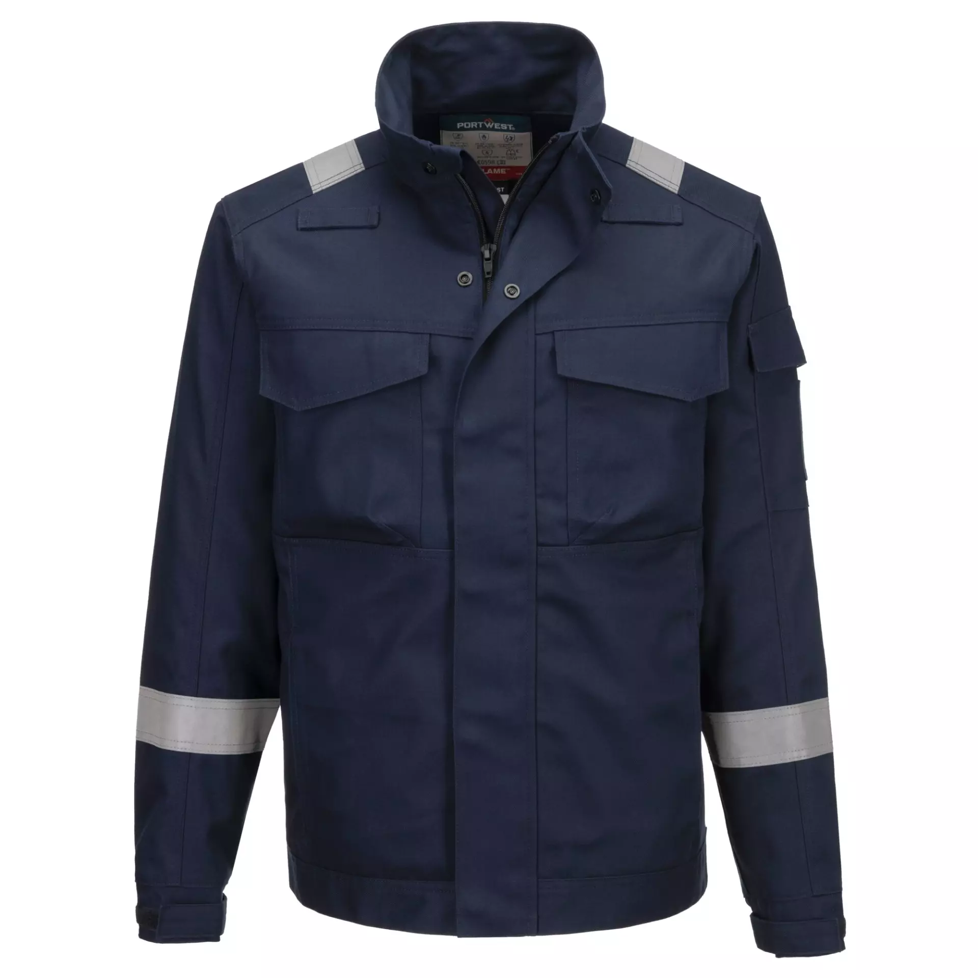 Portwest FR68NAR, Bizflame Industry FR Jacket, Navy, image 7