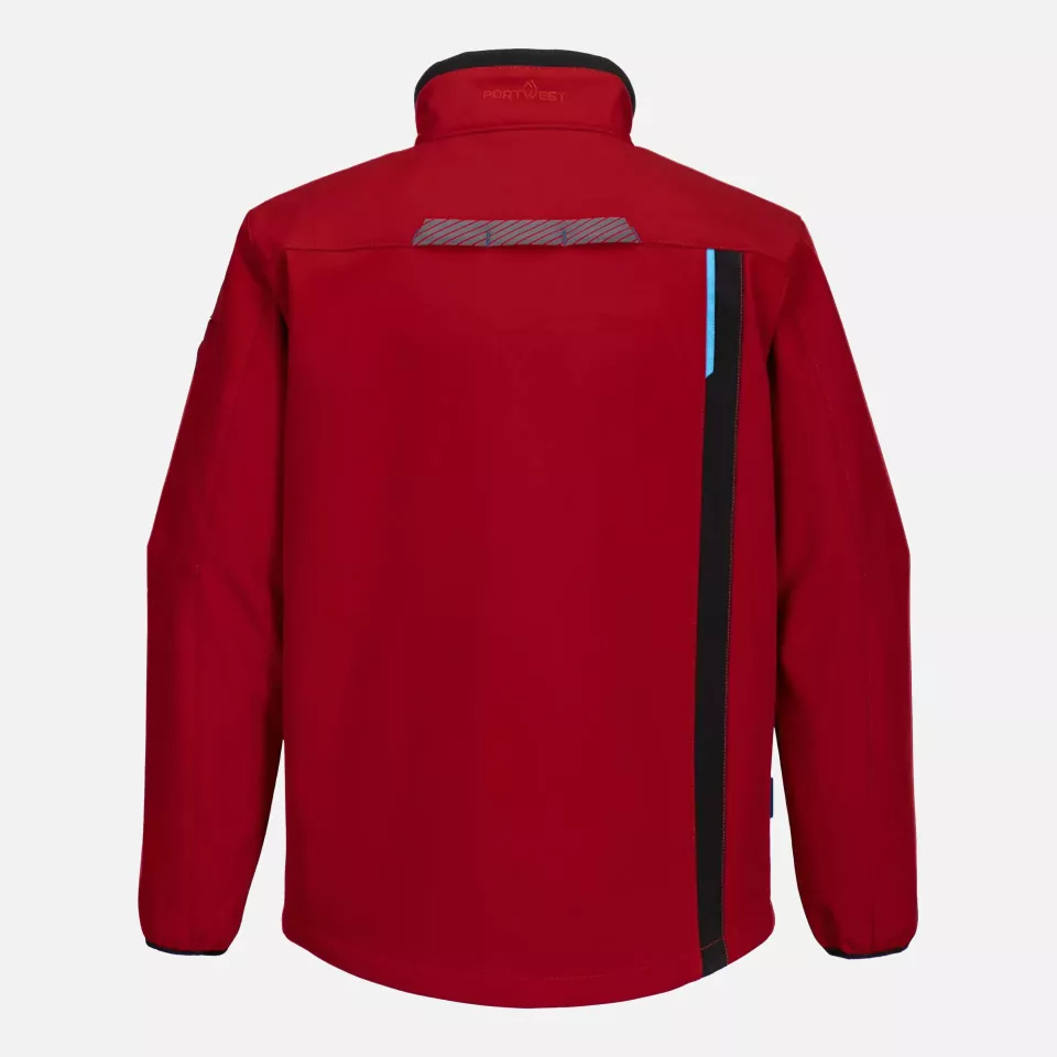 Portwest T750DRR, WX3 Softshell (3L), Deep Red, image 2, gallery thumbnail