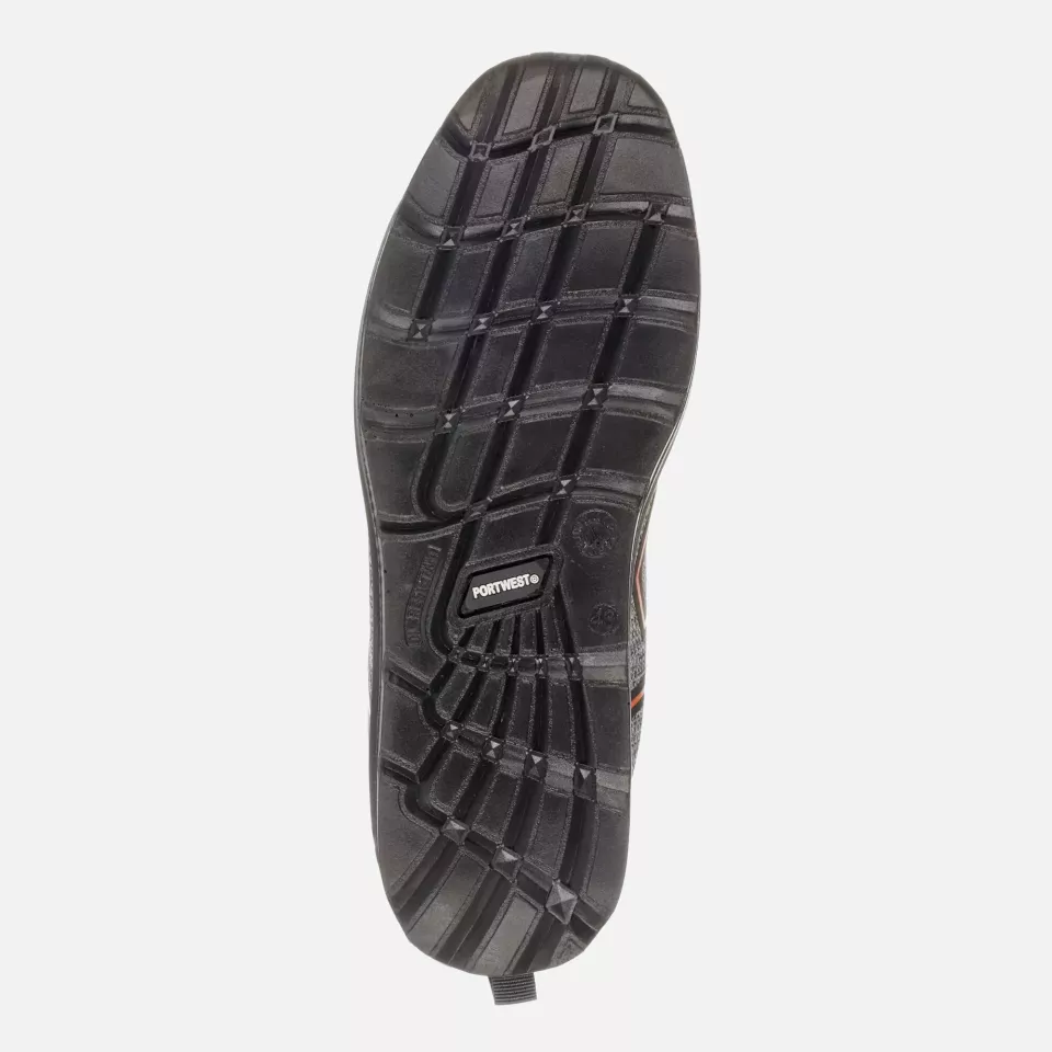 Portwest FC25GRR, Composite Textile Trainer S3S FO SR, Grey, image 2, gallery thumbnail
