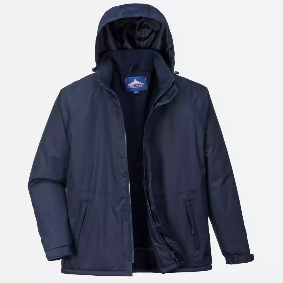 Portwest S505NAR, Limax Ripstop Winter Jacket, Navy, image 4, gallery thumbnail