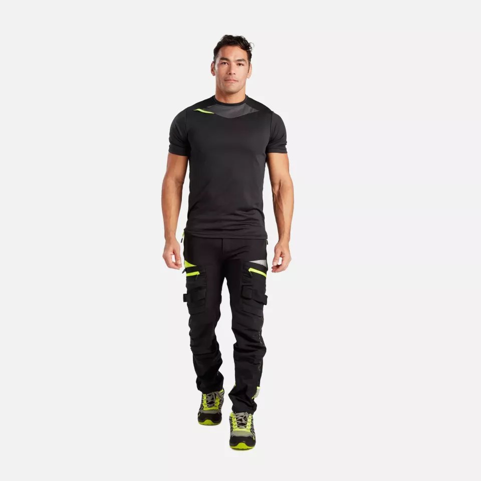 Portwest DX411BKR, DX4 T-Shirt S/S, Black, image 6, gallery thumbnail
