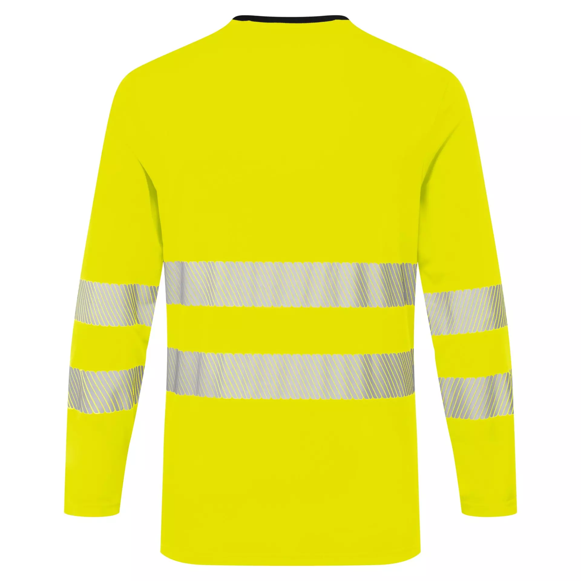 Portwest DX416YBR, DX4 Hi-Vis T-Shirt L/S, Yellow/Black, image 2
