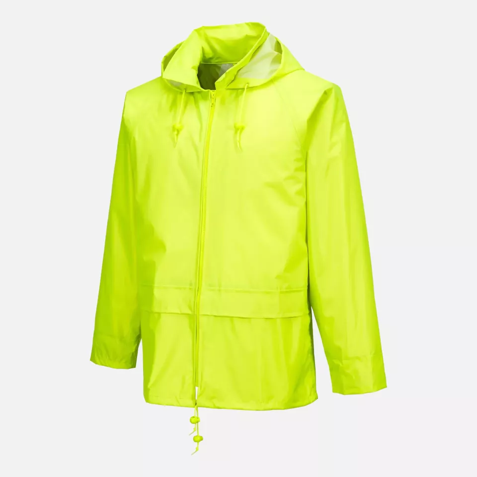 Portwest S440YER, Classic Rain Jacket, Yellow, image 2, gallery thumbnail