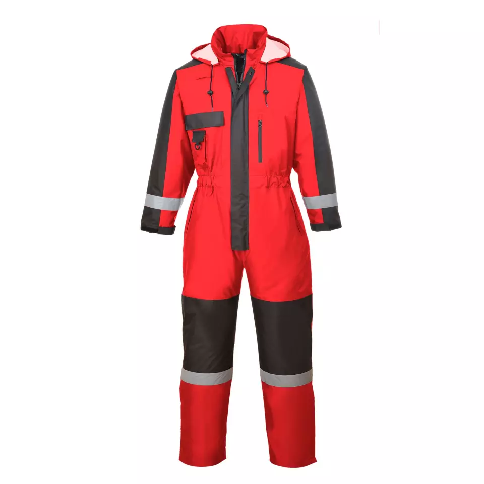 Portwest S585RER, Winter Coverall, Red