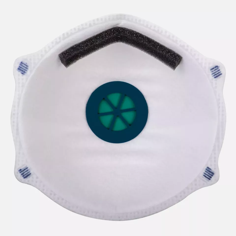 Portwest P203WHR, FFP2 Dolomit Atemschutzmaske mit Ventil, Weiß, image 2, gallery thumbnail