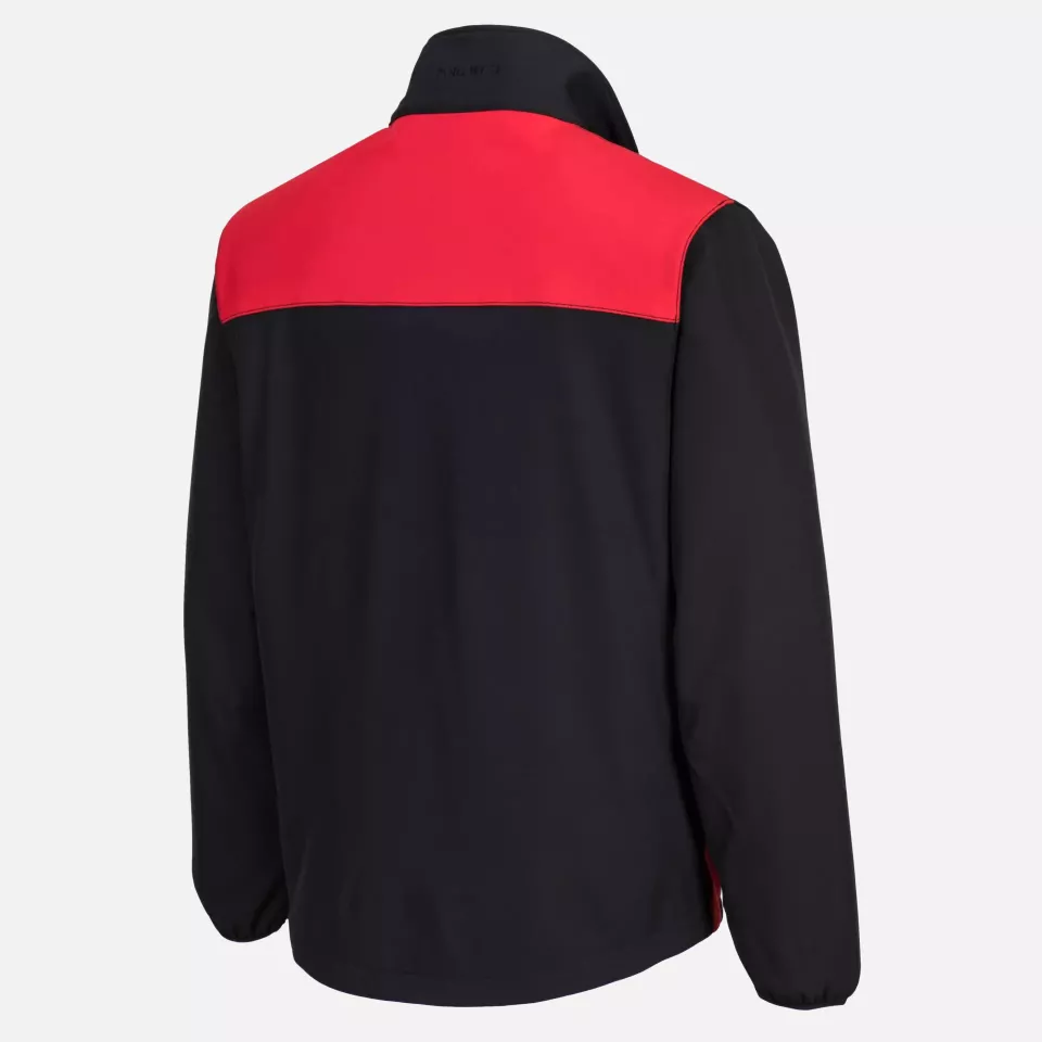 Portwest PW271BDR, PW2 Softshell (2L), Black/Red, image 6, gallery thumbnail