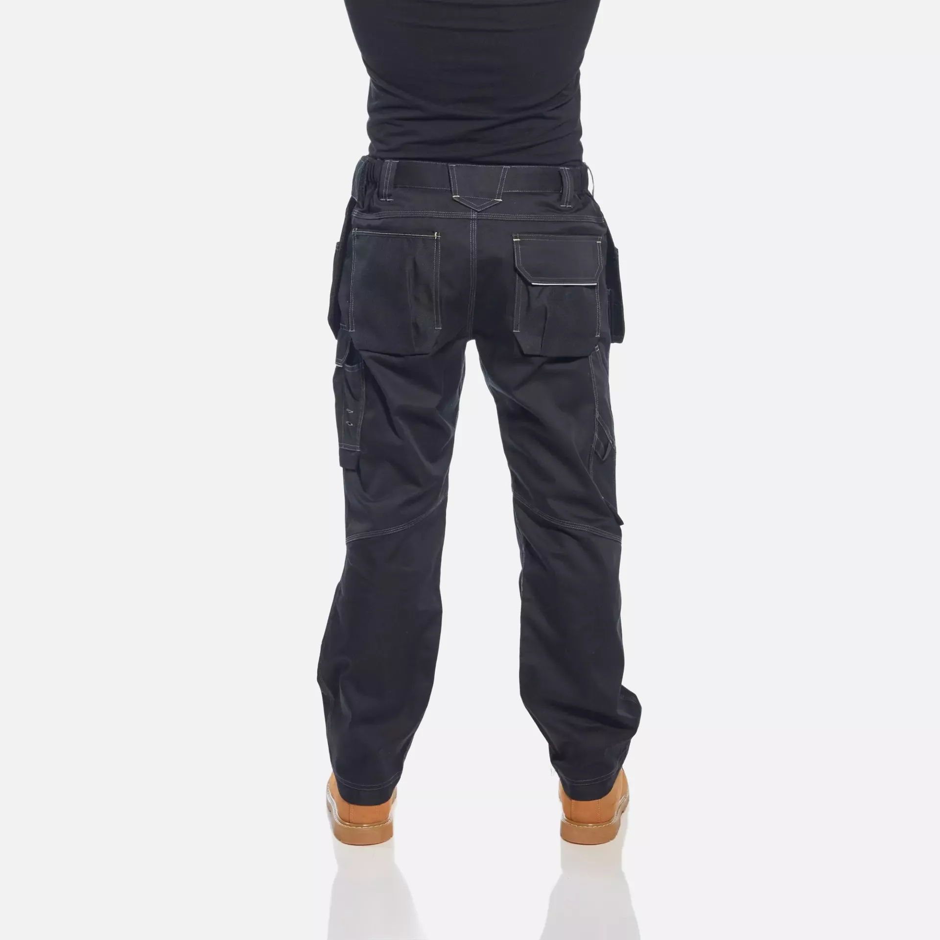Portwest T602BKR, PW3 Holster Work Trousers, Black, image 6