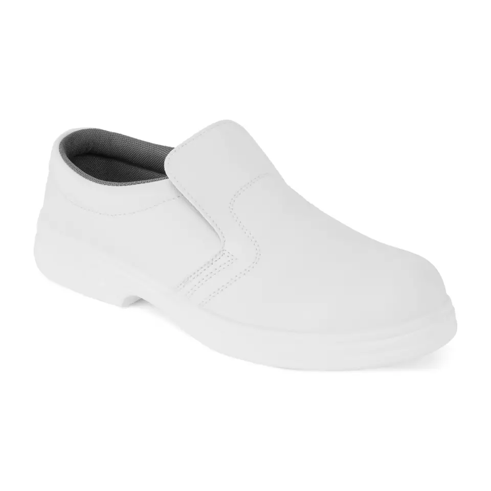 Portwest FW58WHR, Occupational Slip On Shoe O2 FO SR, White, image 2, gallery thumbnail