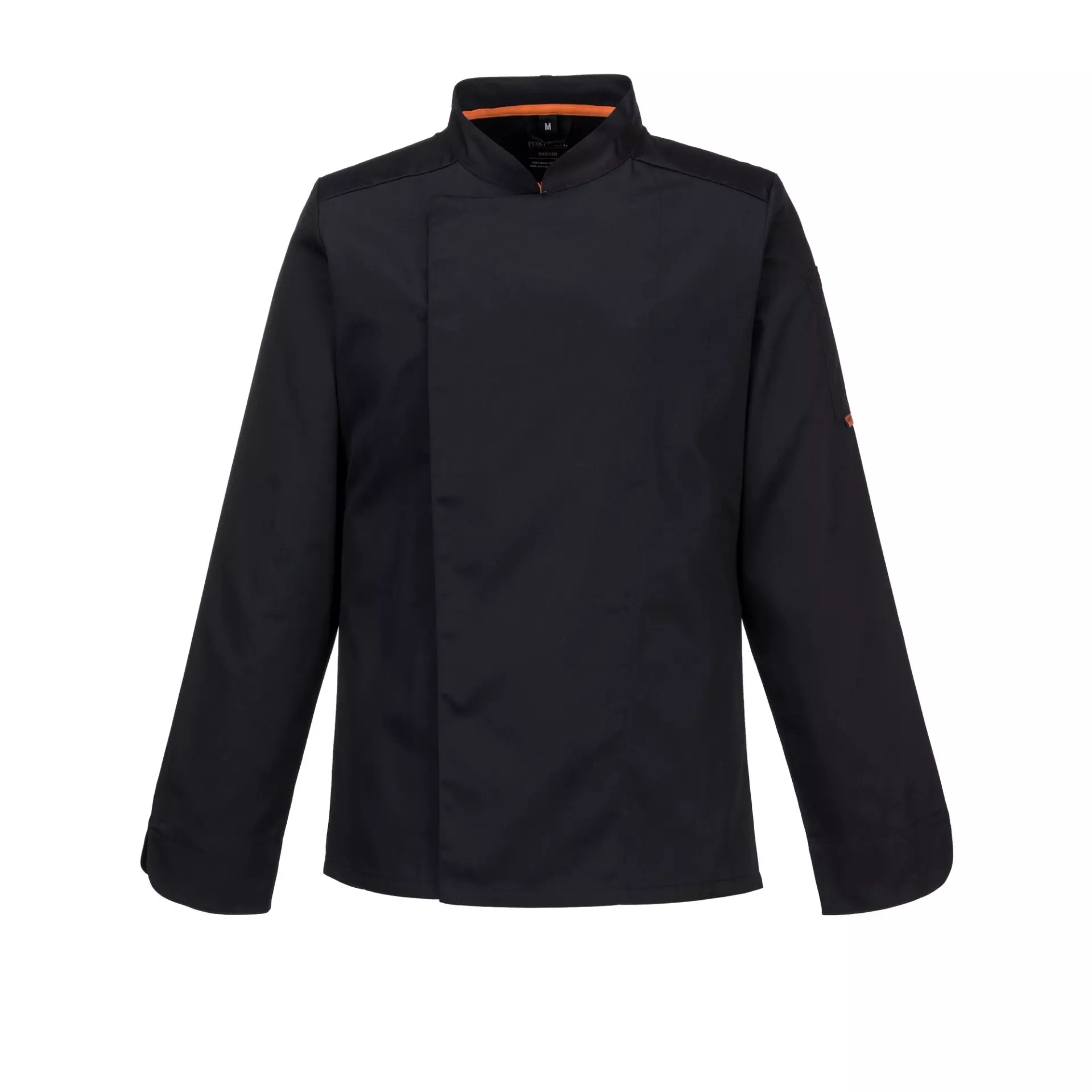 Portwest C846BKR, Chef's MeshAir Pro Stretch Jacket L/S, Black