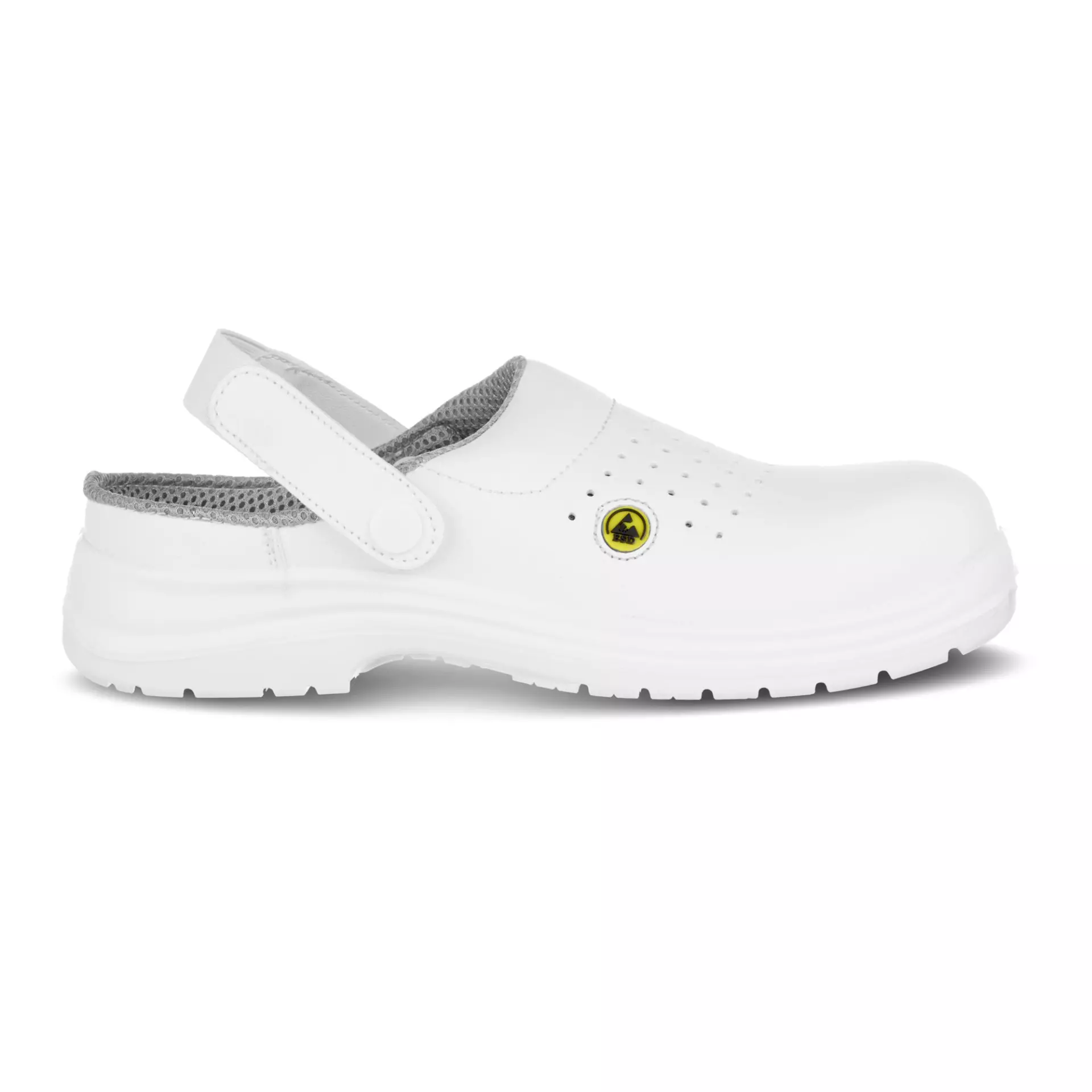 Portwest FC03WHR, Compositelite ESD Perforated Safety Clog SB AE, White, image 2