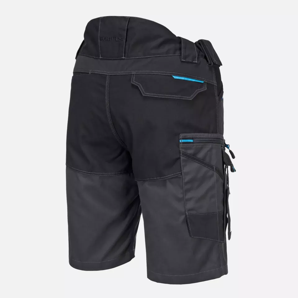 Portwest T710MGR, WX3 Shorts, Metal Grey, image 3, gallery thumbnail
