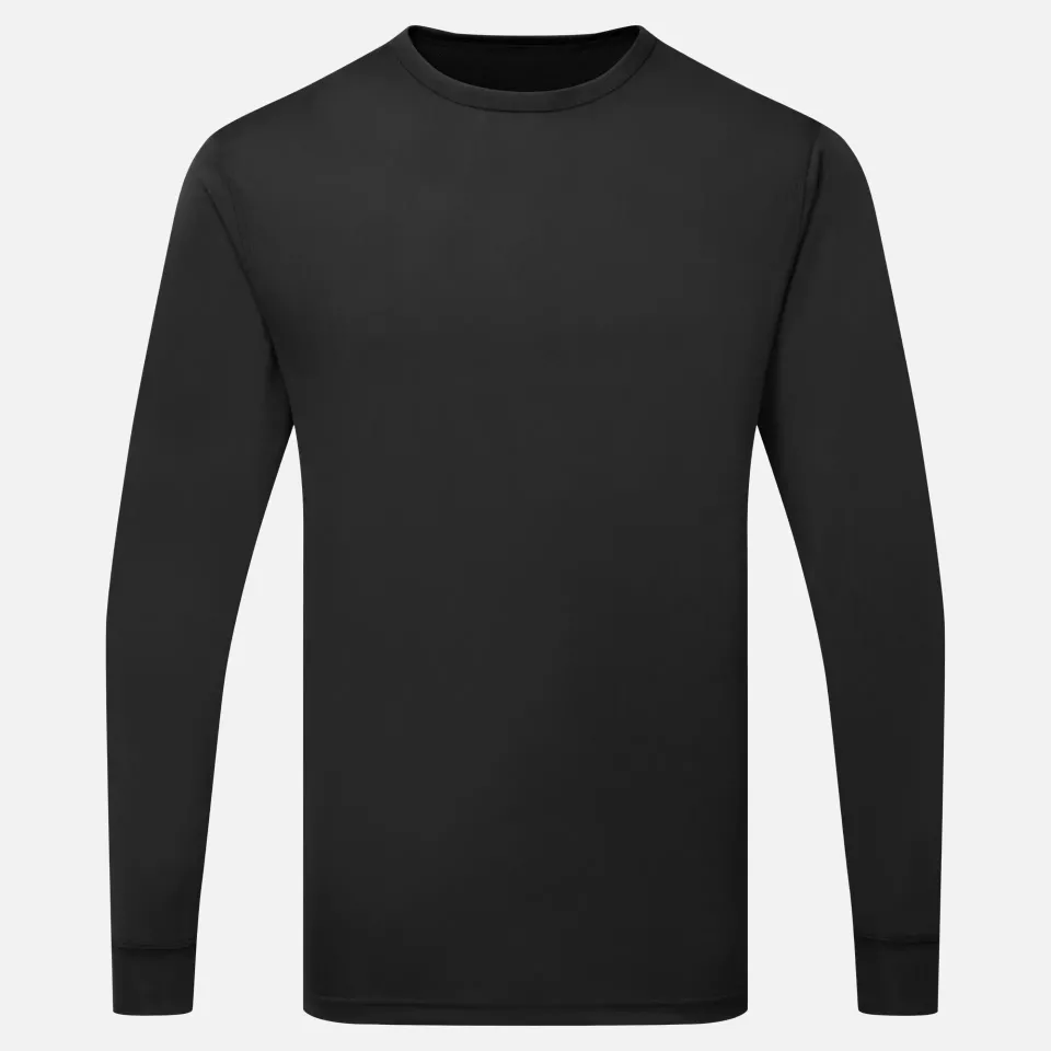 Portwest B133BKR, Thermal Baselayer Top, Black, image 1, gallery thumbnail