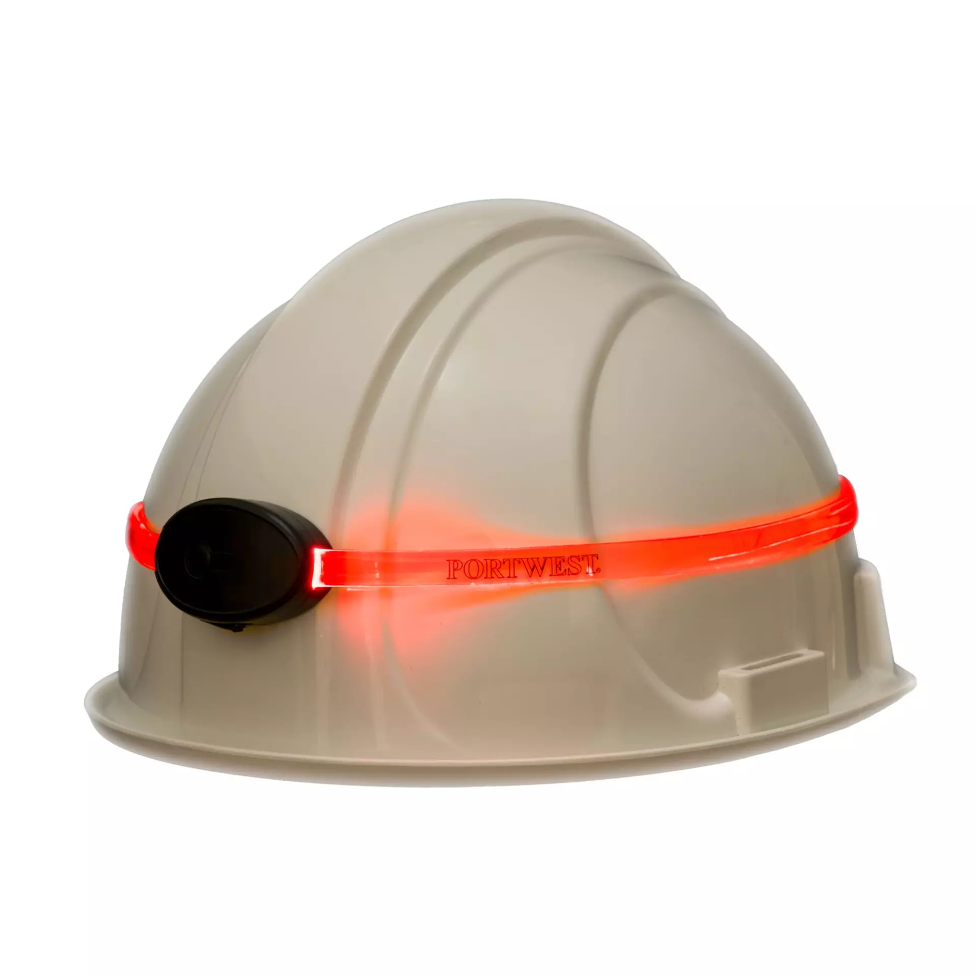Portwest HV14BKR, 360° Illuminating Helmet Band Light, Black, image 2