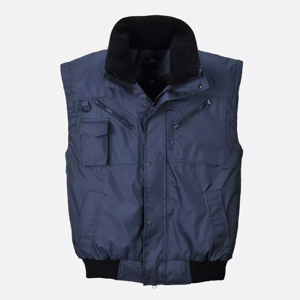Portwest F465NAR, 3-in-1 Bomber Jacket, Navy, image 7, gallery thumbnail