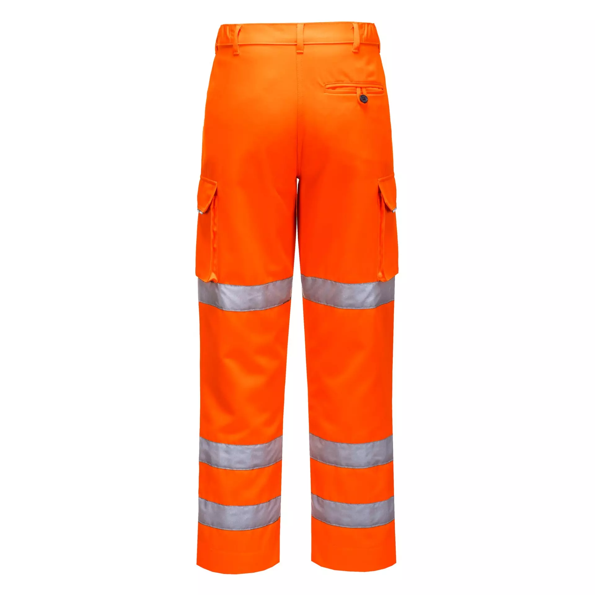 Portwest LW71ORR, Hi-Vis Women's Three Band Work Trousers, Orange, image 1