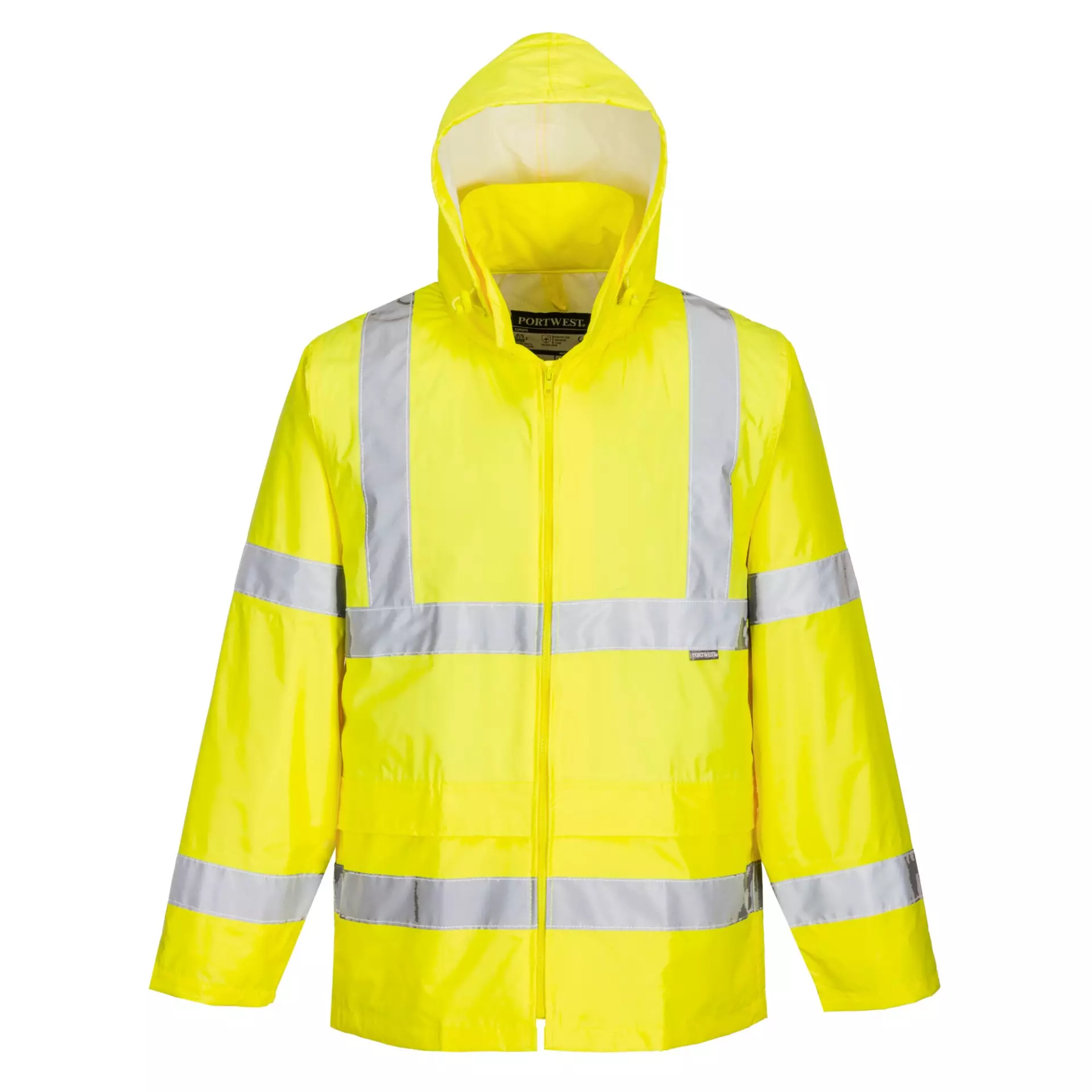 Portwest H440YER, Hi-Vis Rain Jacket, Yellow, image 1