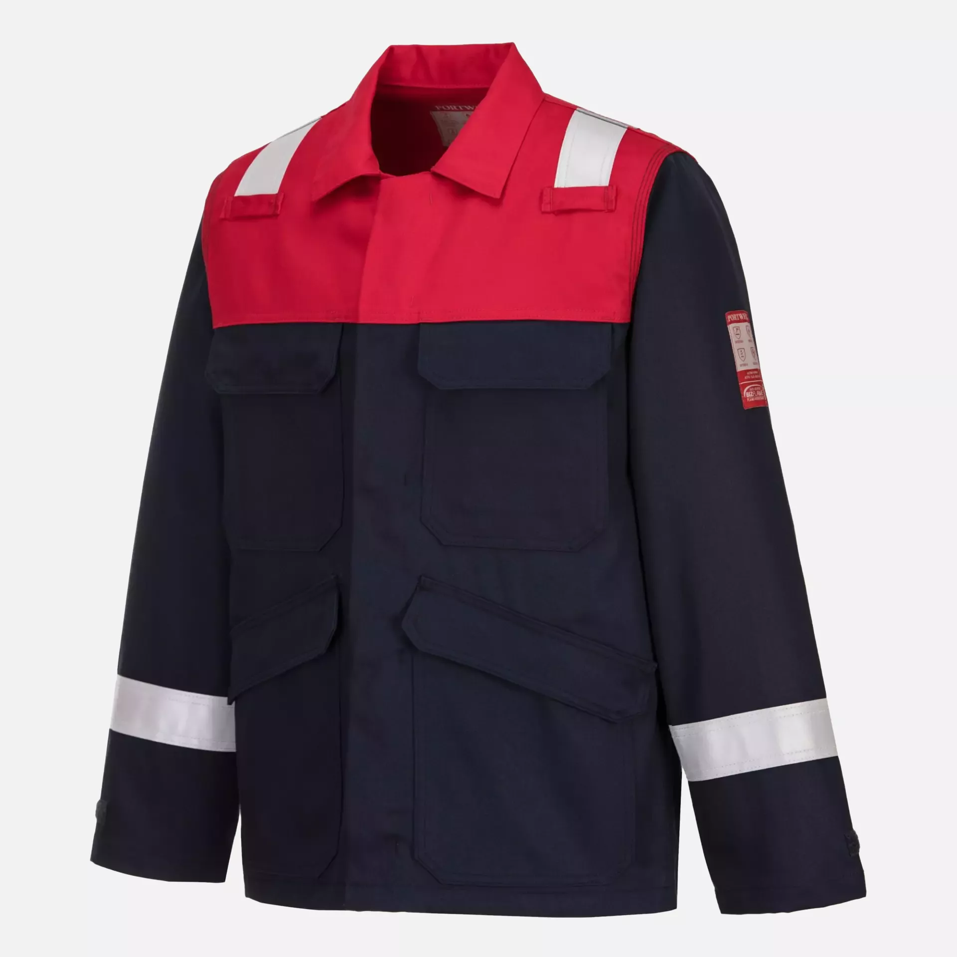 Portwest FR55NAR, Bizflame Work FR Jacket, Navy, image 4