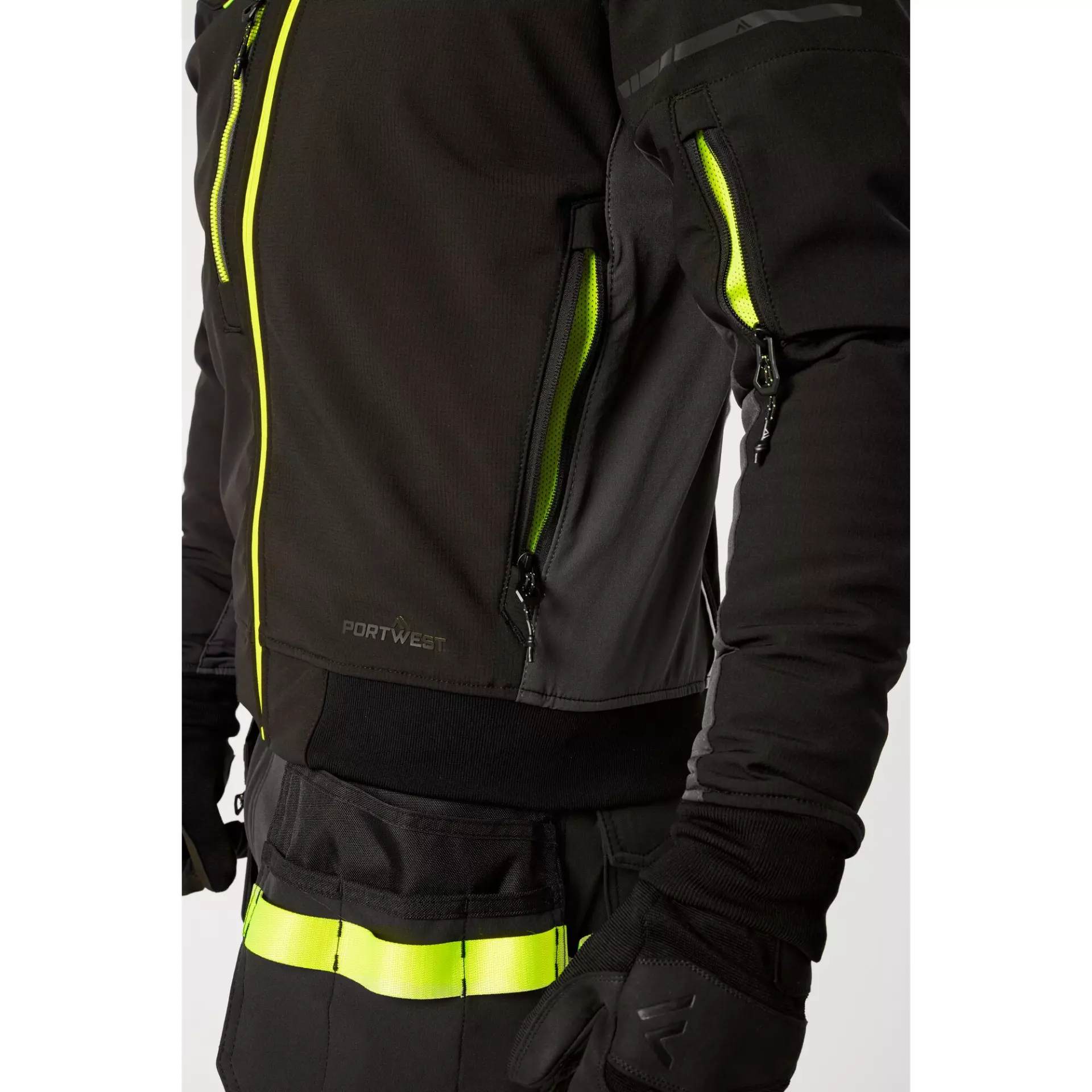 Portwest EV464BKR, EV4 Softshell Bomberjacke (3L), Schwarz, image 9