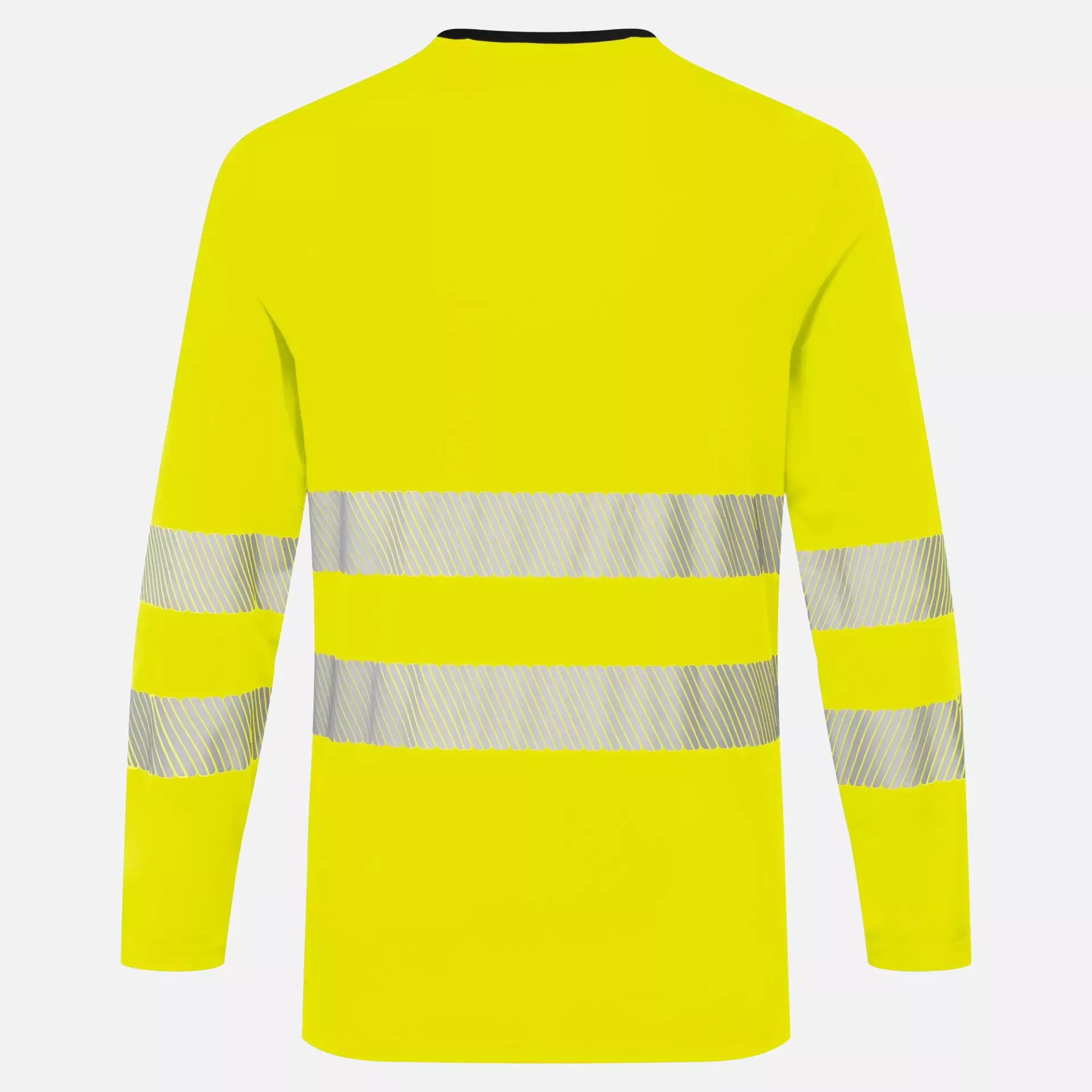 Portwest DX416YBR, DX4 Hi-Vis T-Shirt L/S, Yellow/Black, image 2