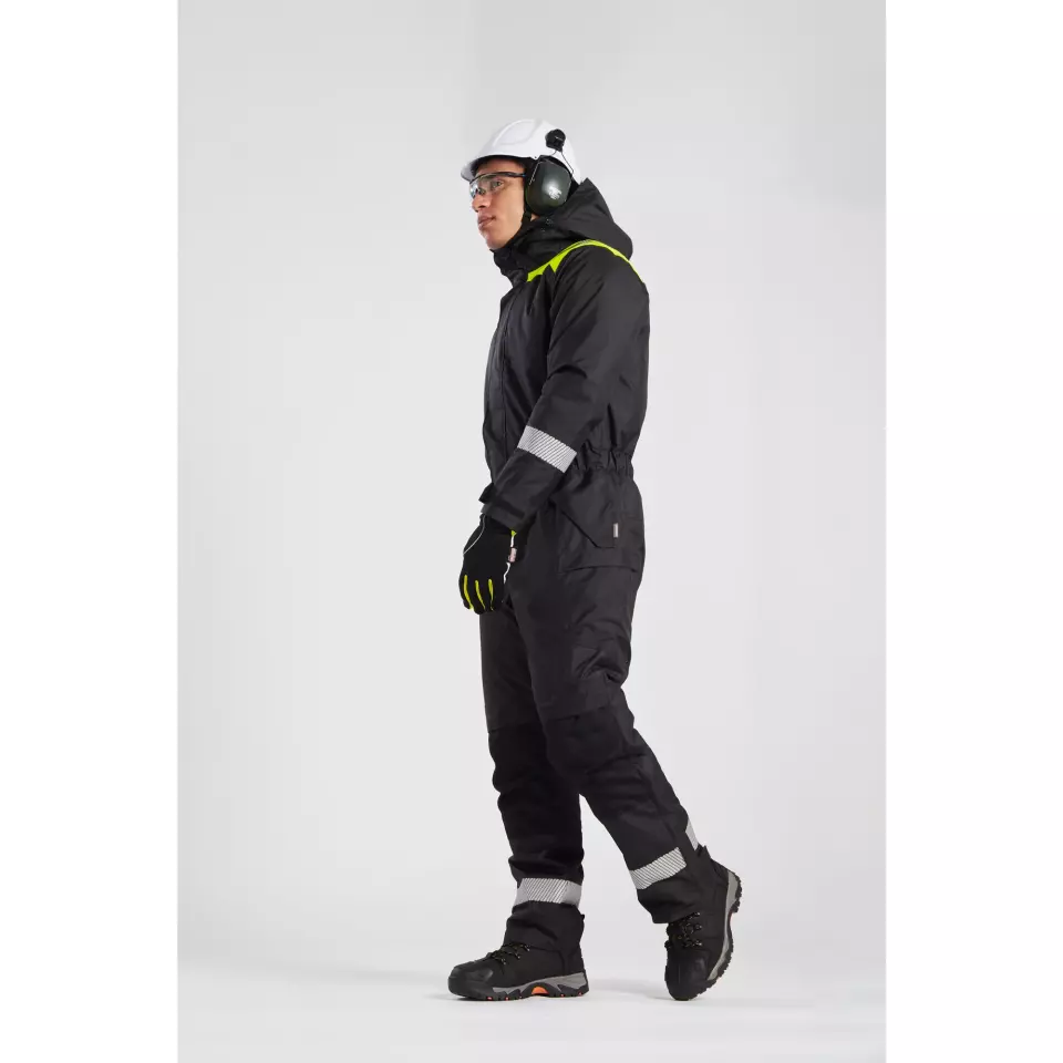 Portwest PW353BKY, PW3 Winter-Overall, Schwarz/Gelb, image 3, gallery thumbnail