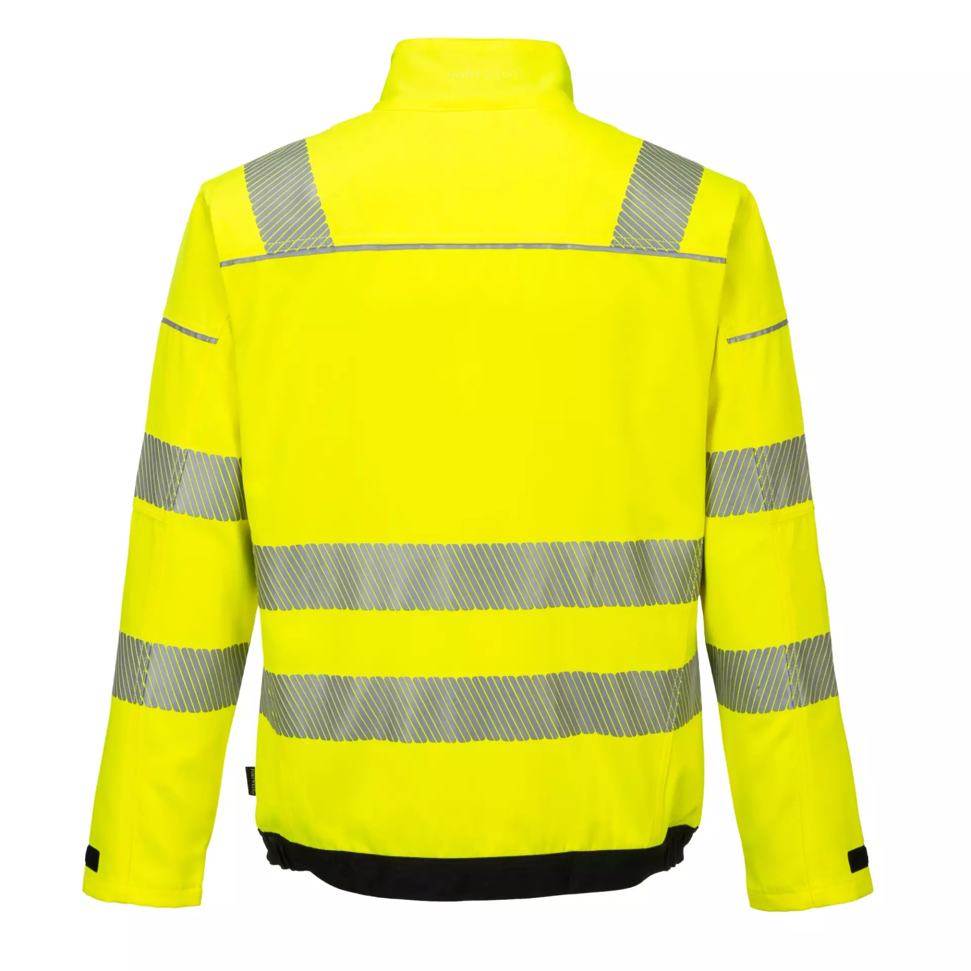 Portwest T500YBR, PW3 Hi-Vis Work Jacket, Yellow/Black, image 2
