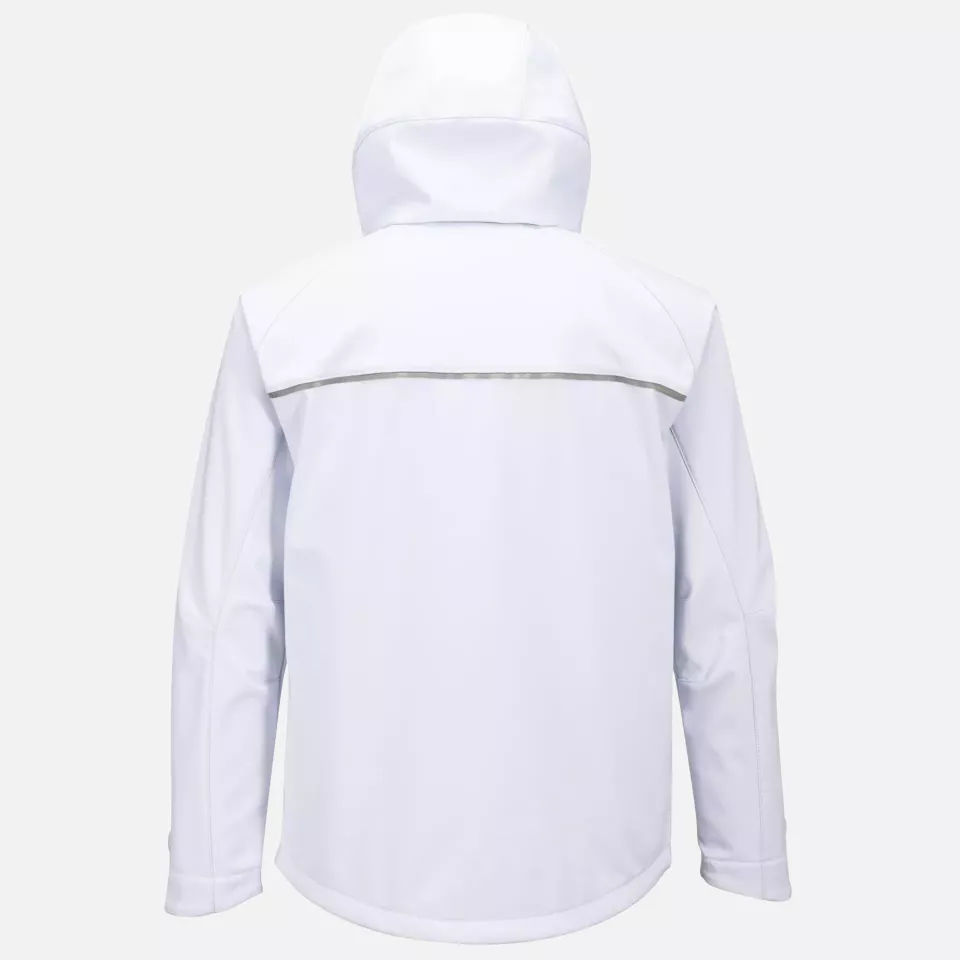 Portwest DX474WHR, DX4 Hooded Softshell (3L), White, image 2, gallery thumbnail