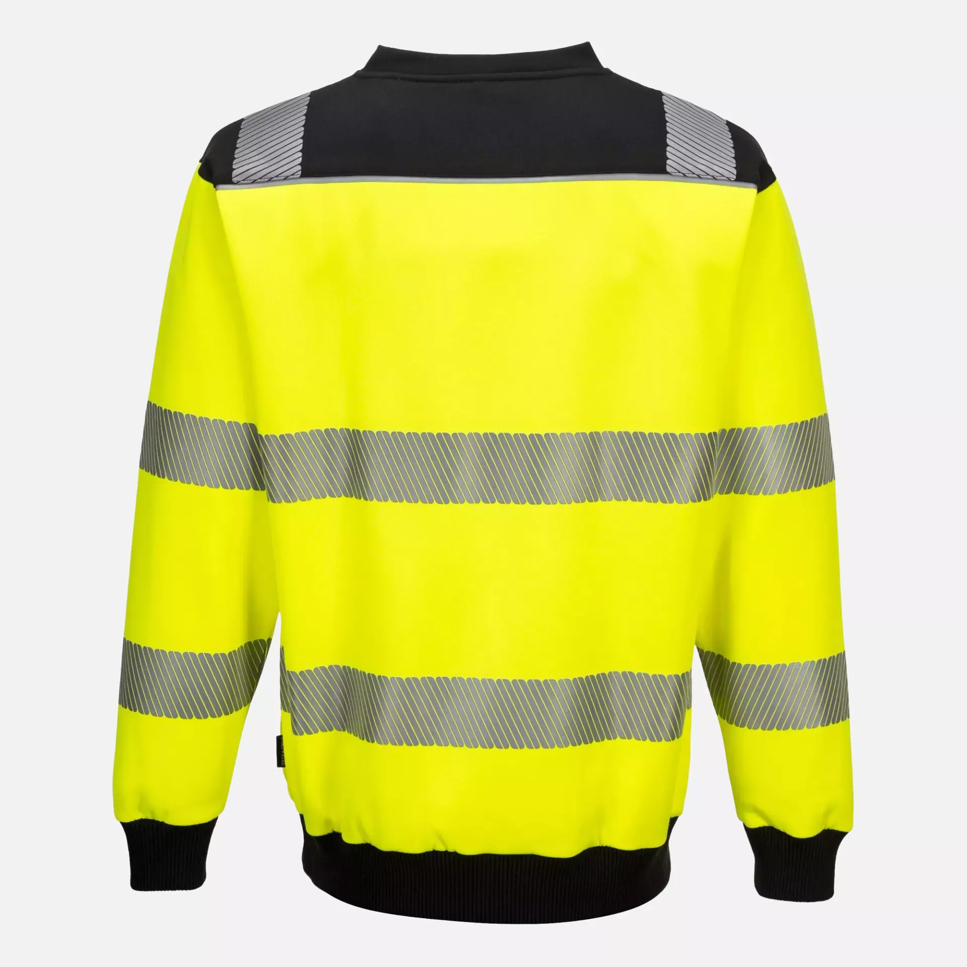 Portwest PW379YBR, PW3 Hi-Vis Sweatshirt, Yellow/Black, image 2