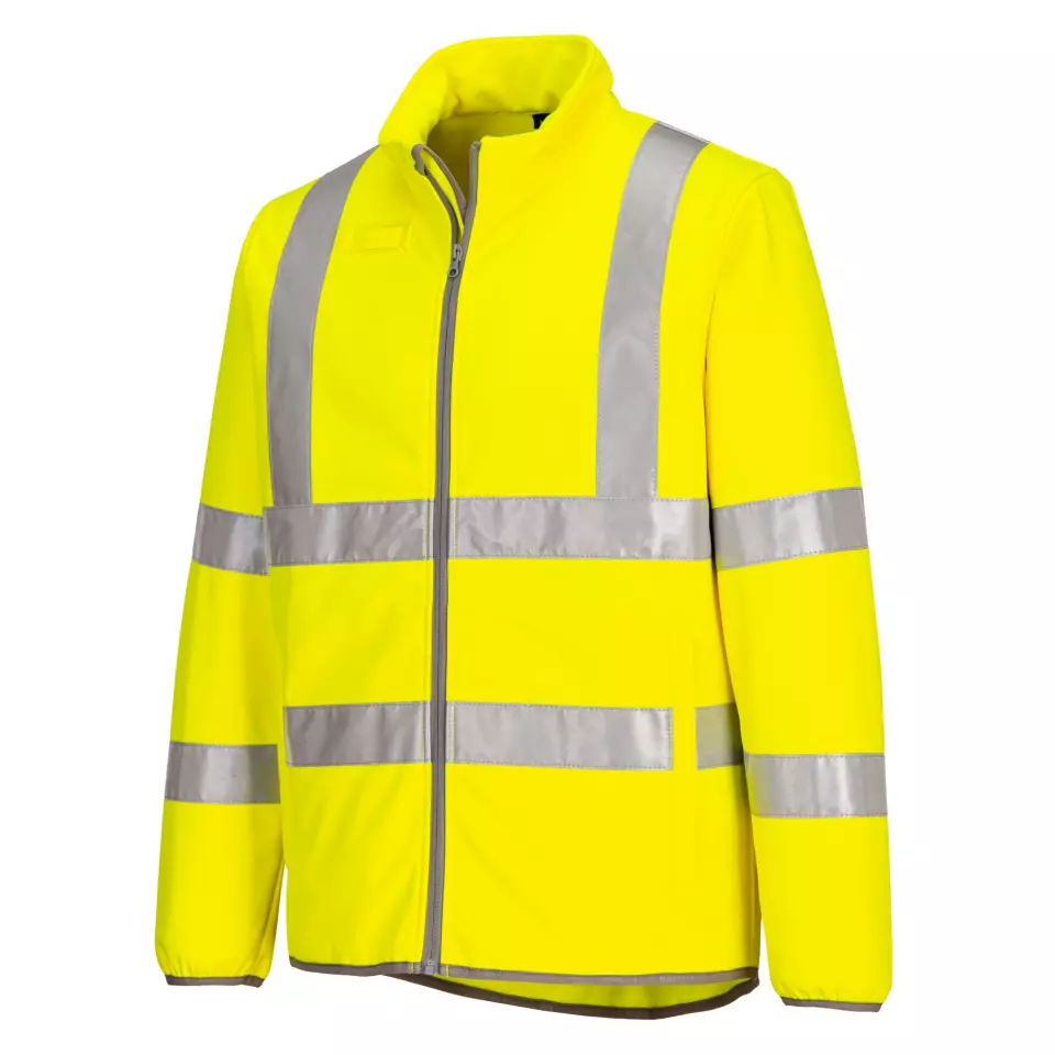 Portwest EC24YER, Eco Hi-Vis Softshell (2L), Yellow, image 3, gallery thumbnail