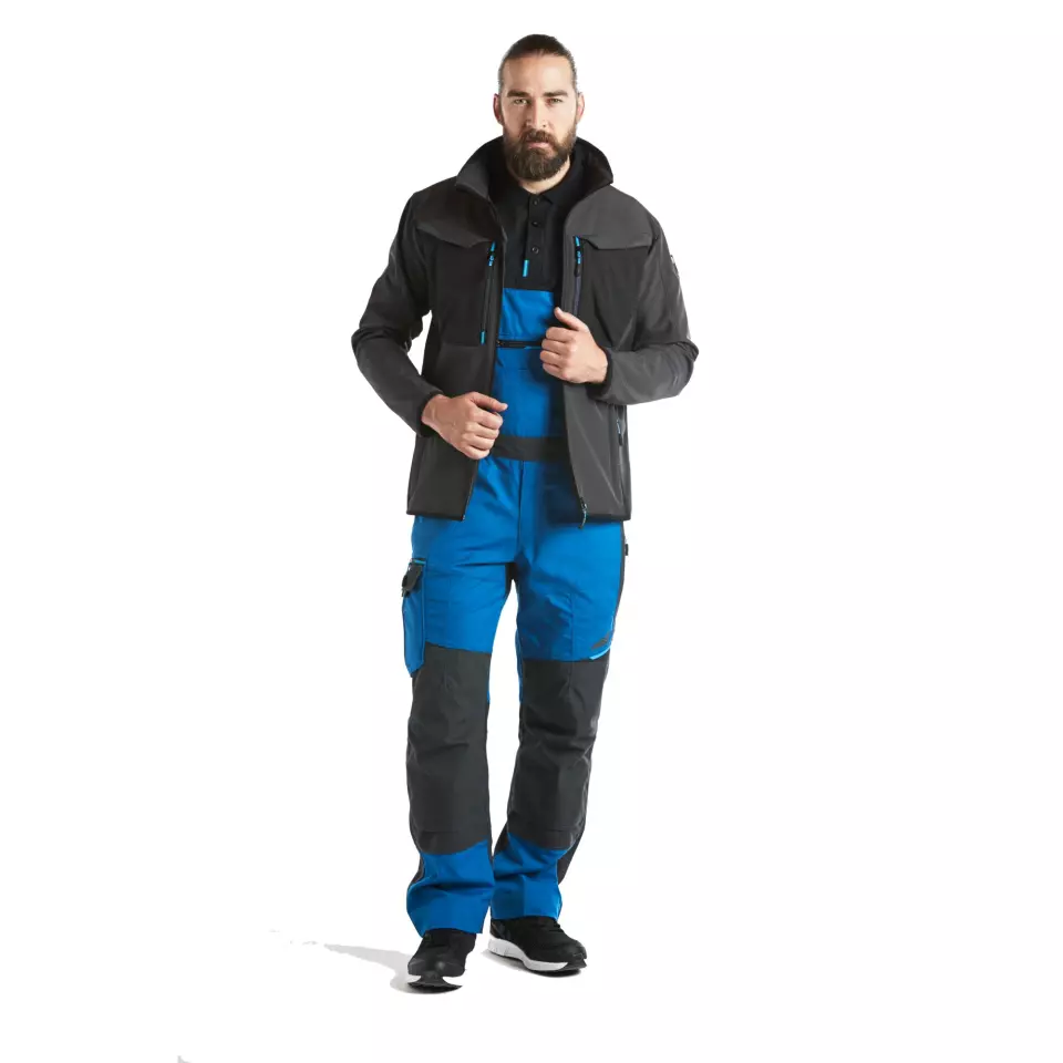Portwest T704PBR, WX3 Bib and Brace, Persian Blue, image 6, gallery thumbnail