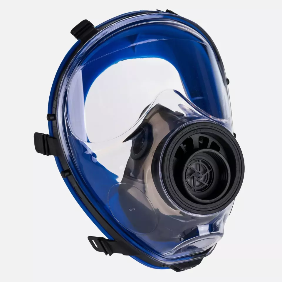 Portwest P516BLU, Helsinki Full Face Mask - Universal Thread, Blue, image 1, gallery thumbnail