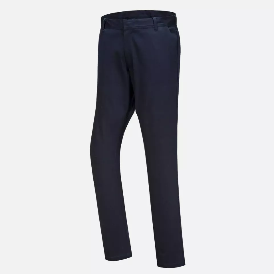 Portwest S232DNR, WX2 Eco Stretch Slim Chino Trousers, Dark Navy, image 1, gallery thumbnail
