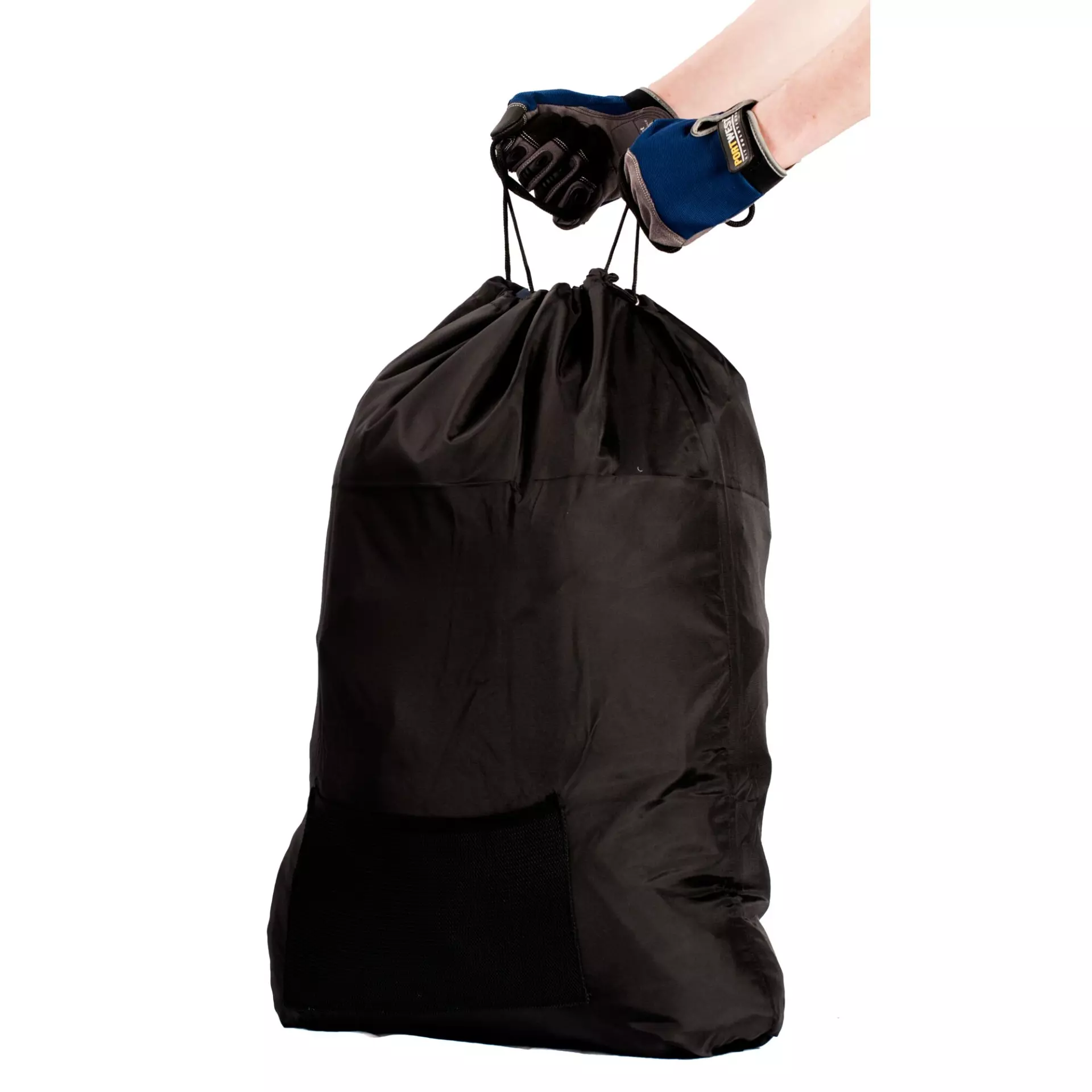Portwest FP99BKR, Nylon Drawstring Bag, Black, image 2