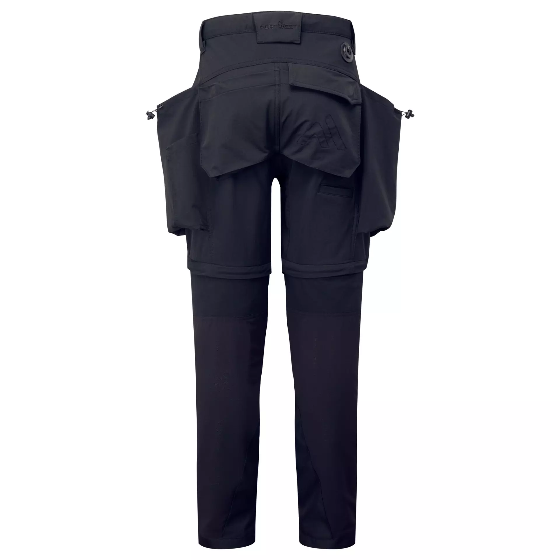 Portwest BX321BKY, Ultimate Modular 3-in-1 Trousers, Black/Yellow, image 2