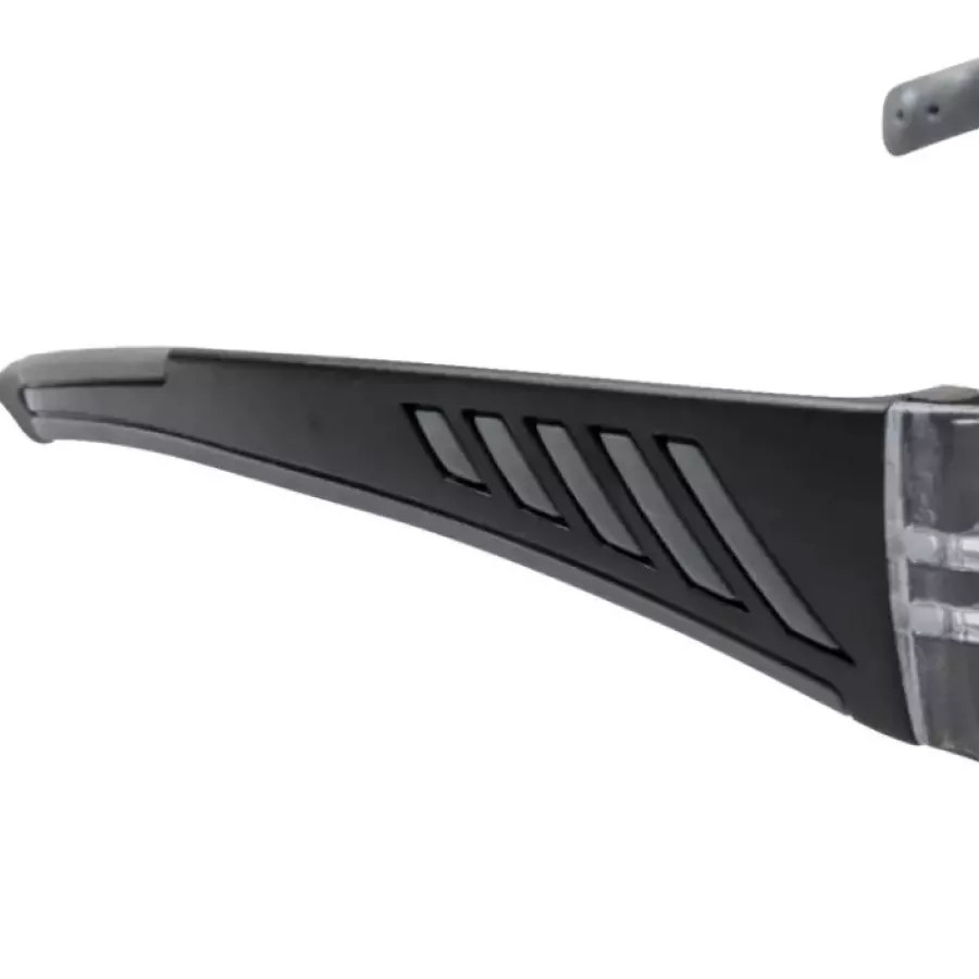 **Side Protection Frame Style** guards your eyes from all angles without limiting your view.