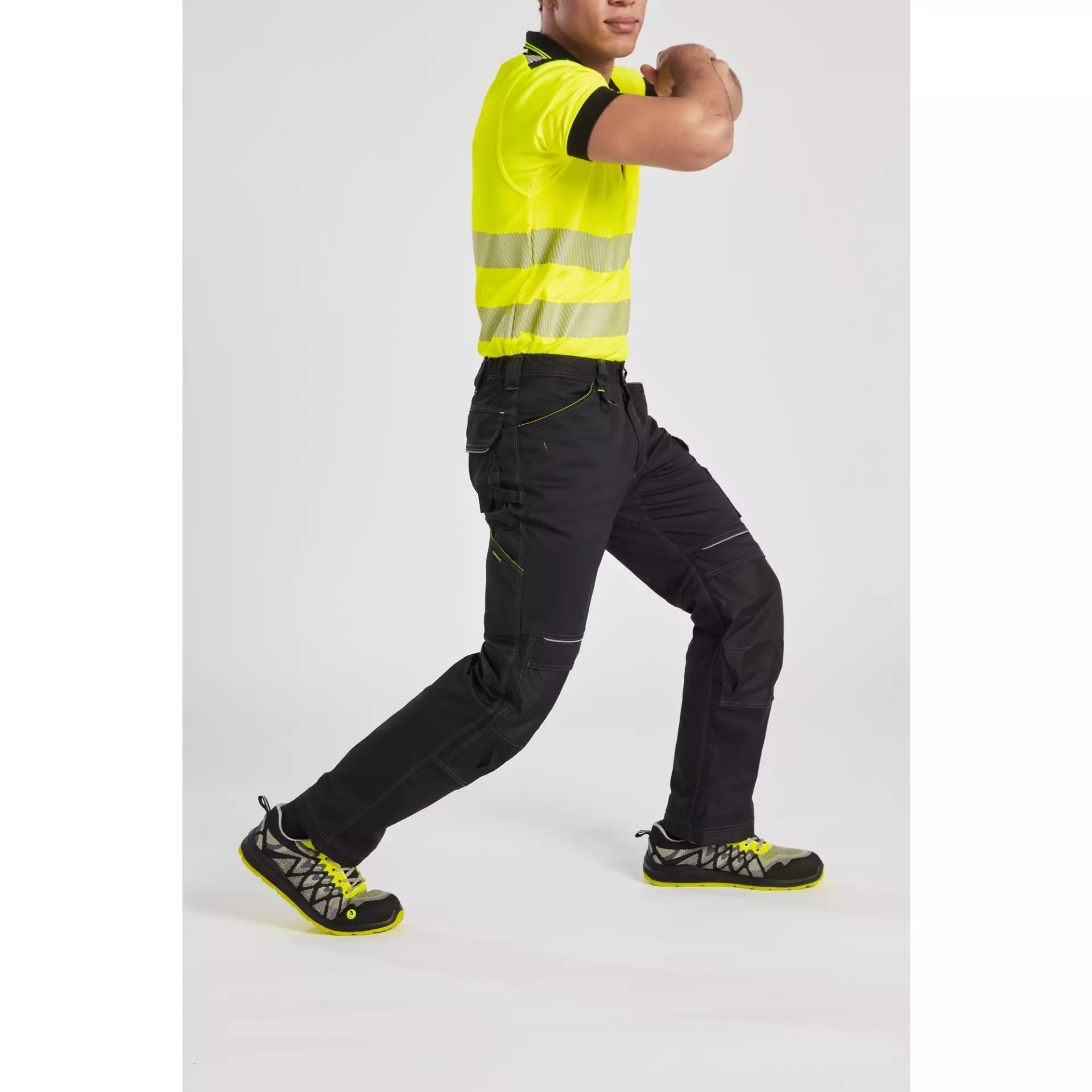Portwest PW304BKR, PW3 Lightweight Stretch Trousers, Black, image 3