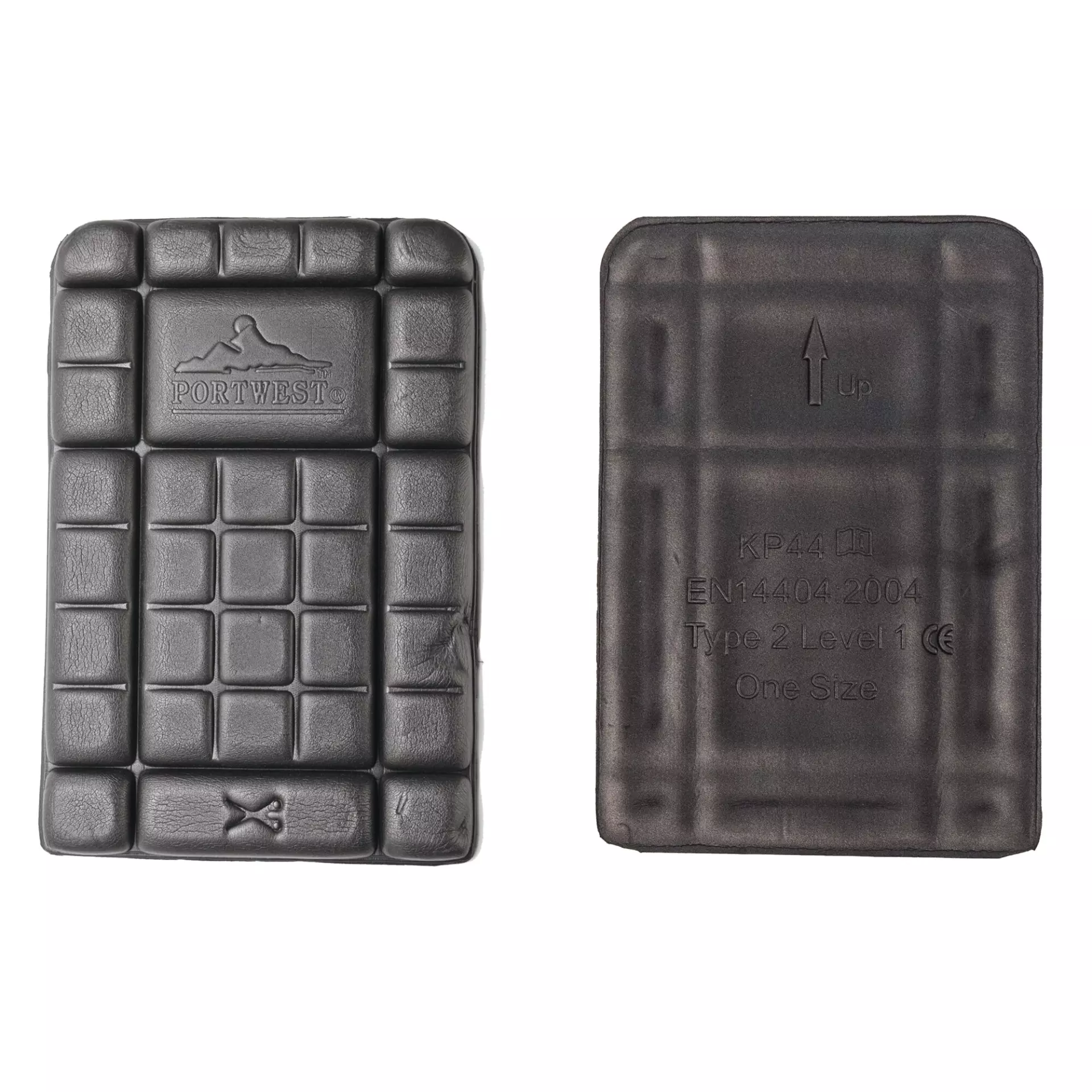 Portwest KP44BKR, CE Knee Pad, Black, image 2